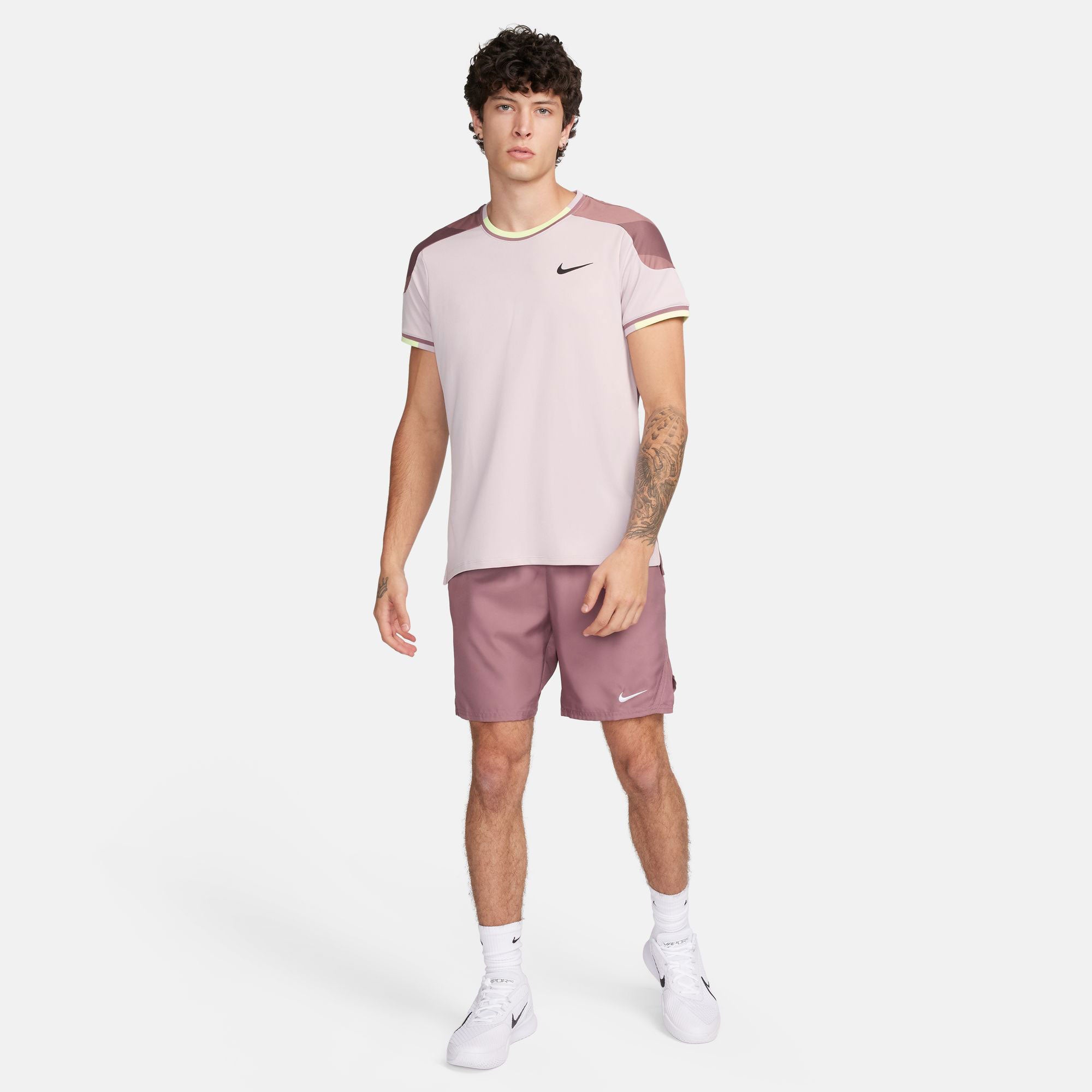 NikeCourt Slam Melbourne Men's Dri-FIT Tennis Shirt、mySite、neckold