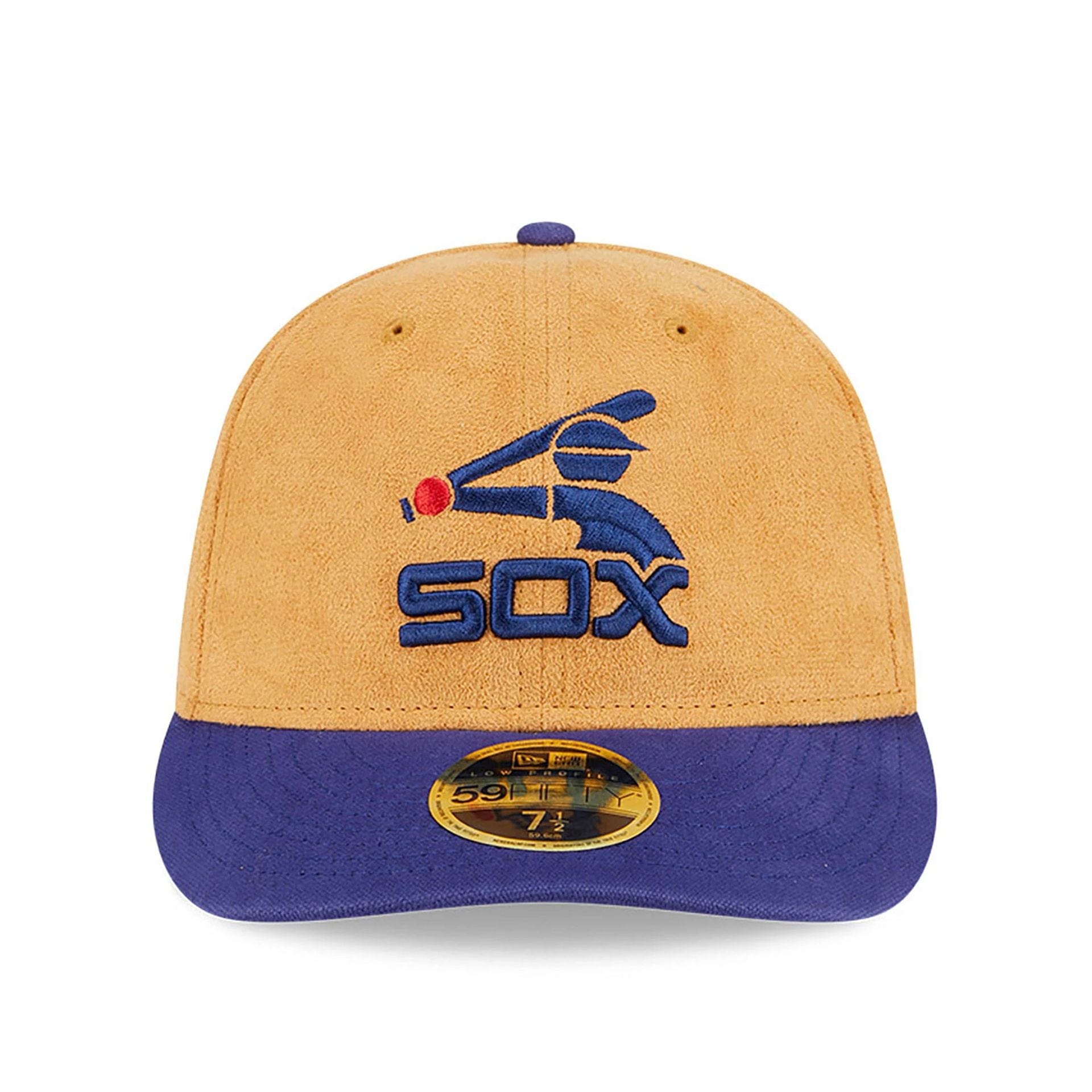 Chicago White Sox Tan Texture Beige Low Profile 59FIFTY Fitted Cap、mySite、vikingsvslions