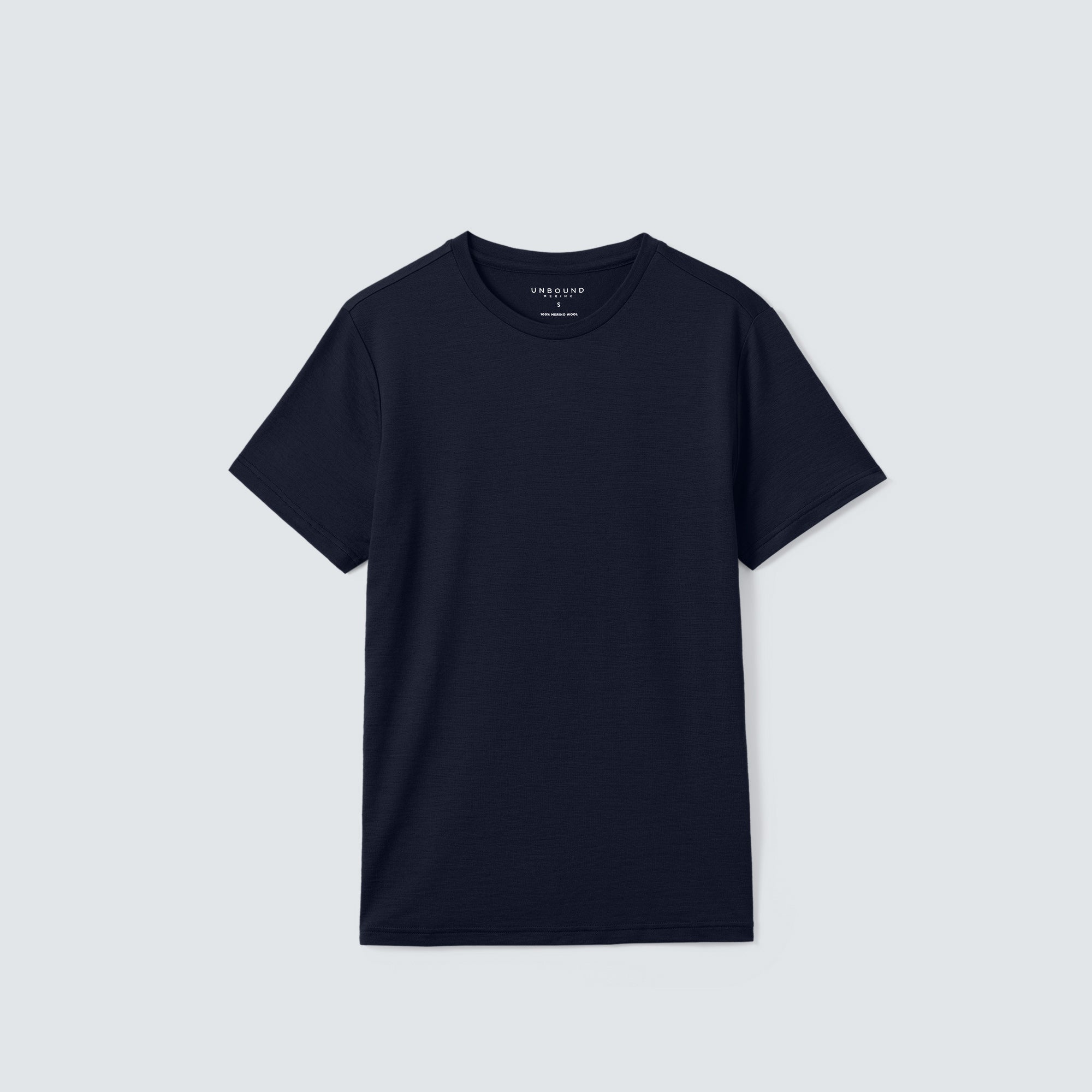 Men's Tall Merino Crew Neck T-Shirt、mySite、noshort