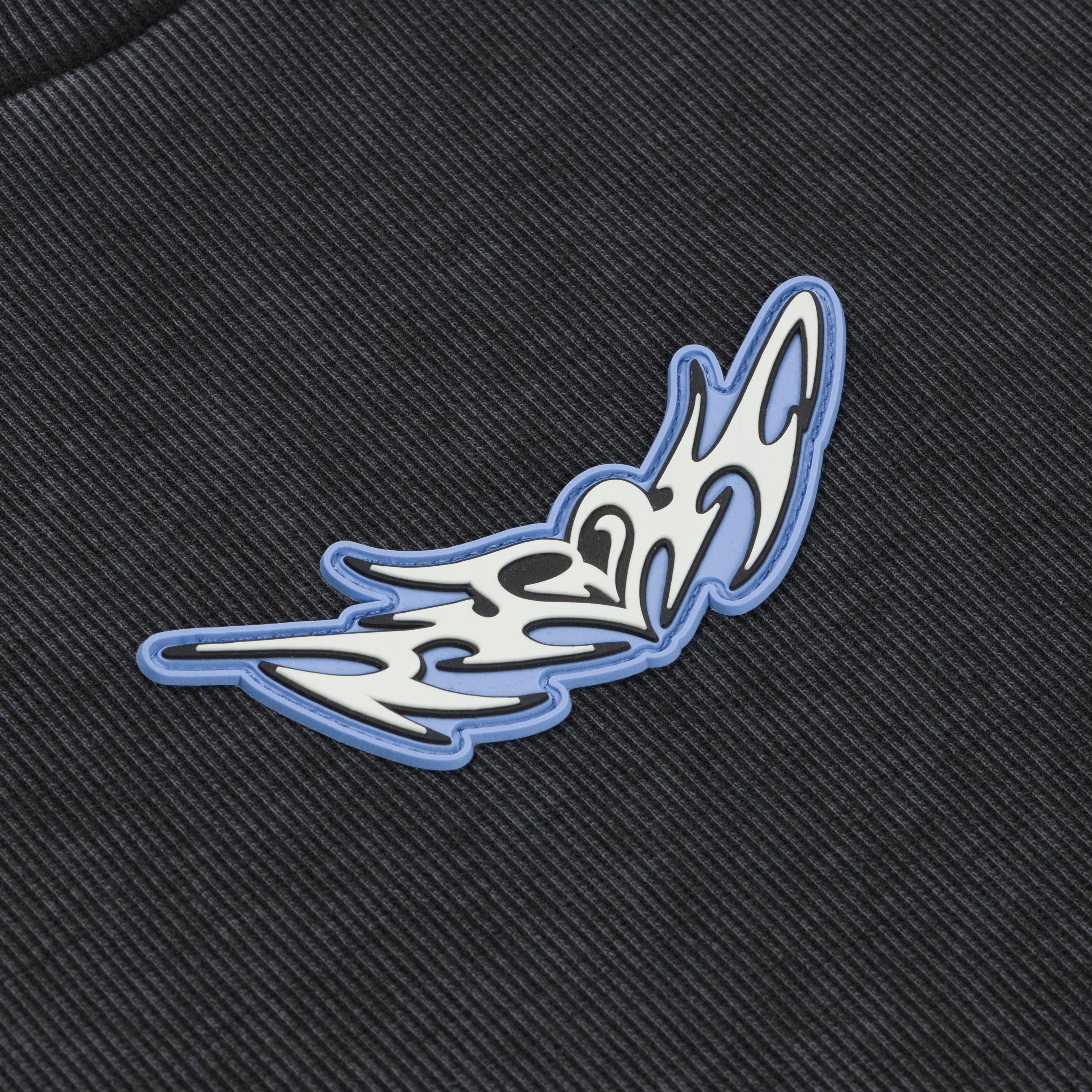  DND Cropped Baby Tee (Black Vintage)、mySite、merchandisen