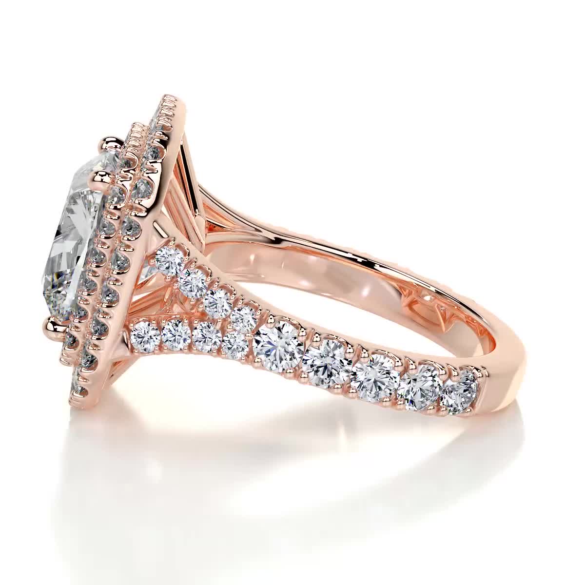 Marley Lab Grown Diamond Ring - 14K Rose Gold、mySite、hinf8tx79