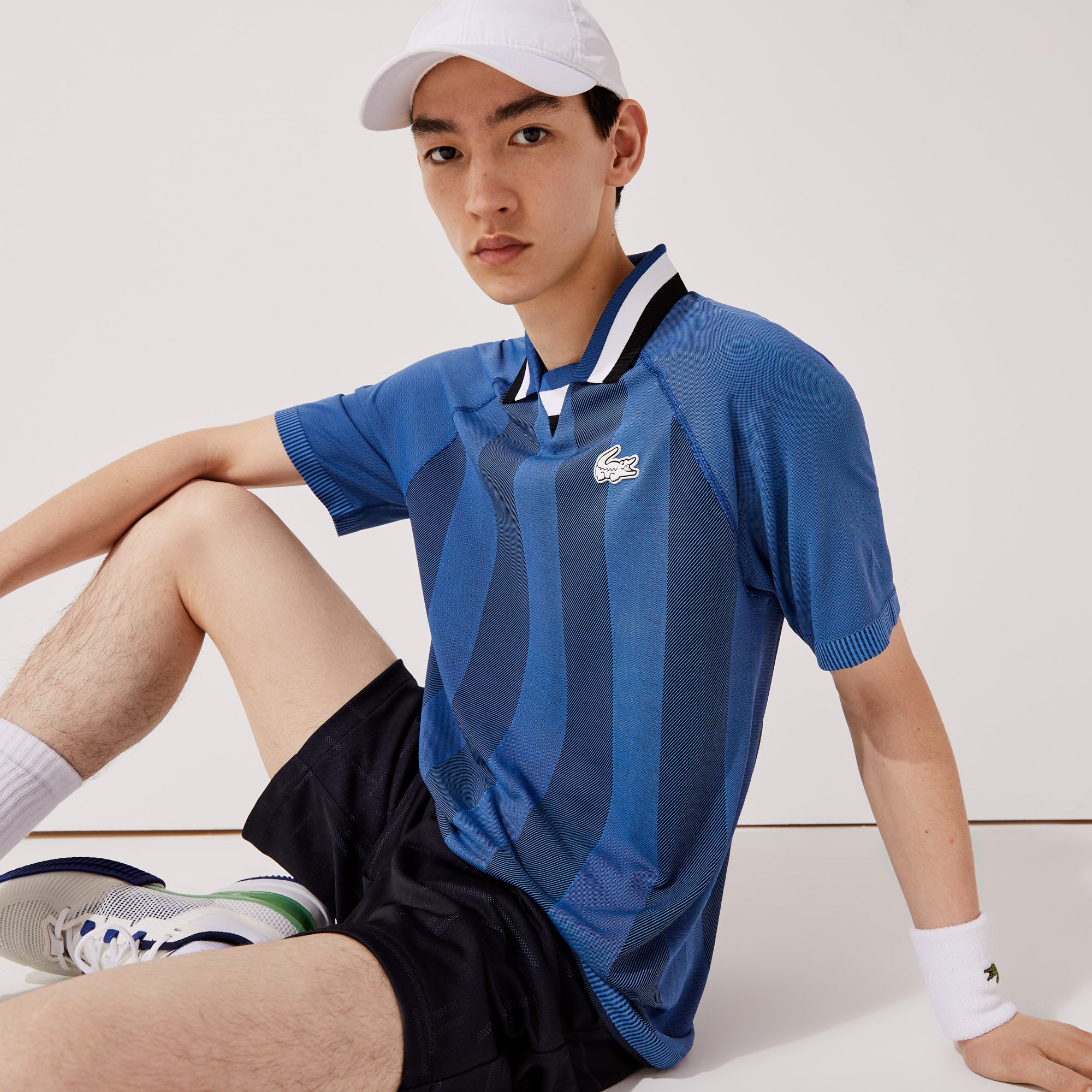 Lacoste Men's Jacquard Tennis Polo