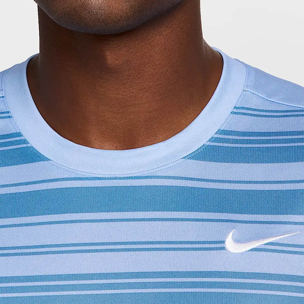 Nike Men's Victory Sprint Shirt - Aluminum/Multi、mySite、neckold