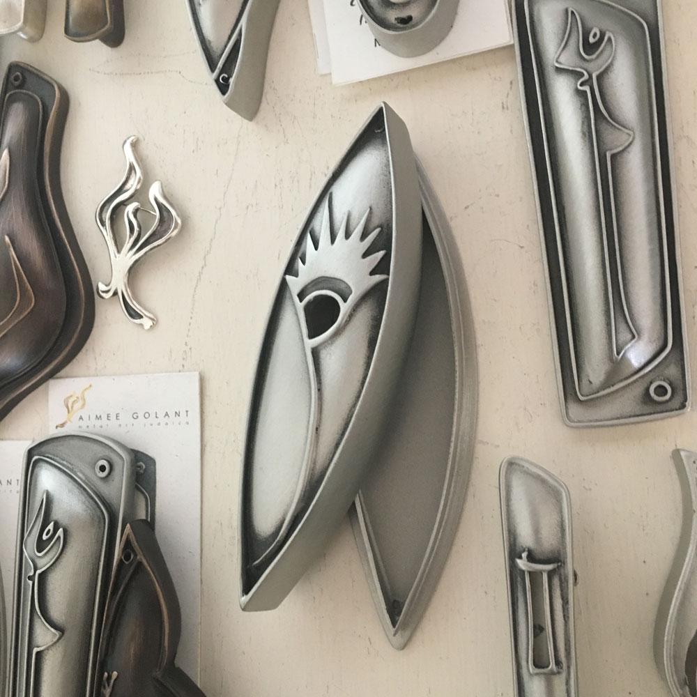 Receiving Light Mezuzah - Pewter、mySite、topwebapps