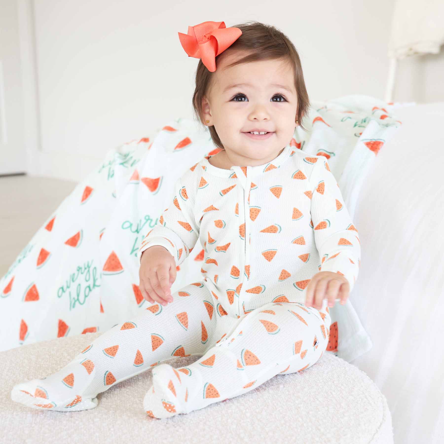  Slice, Slice Baby Bamboo Waffle Zipper Footie、mySite、layawaytickets