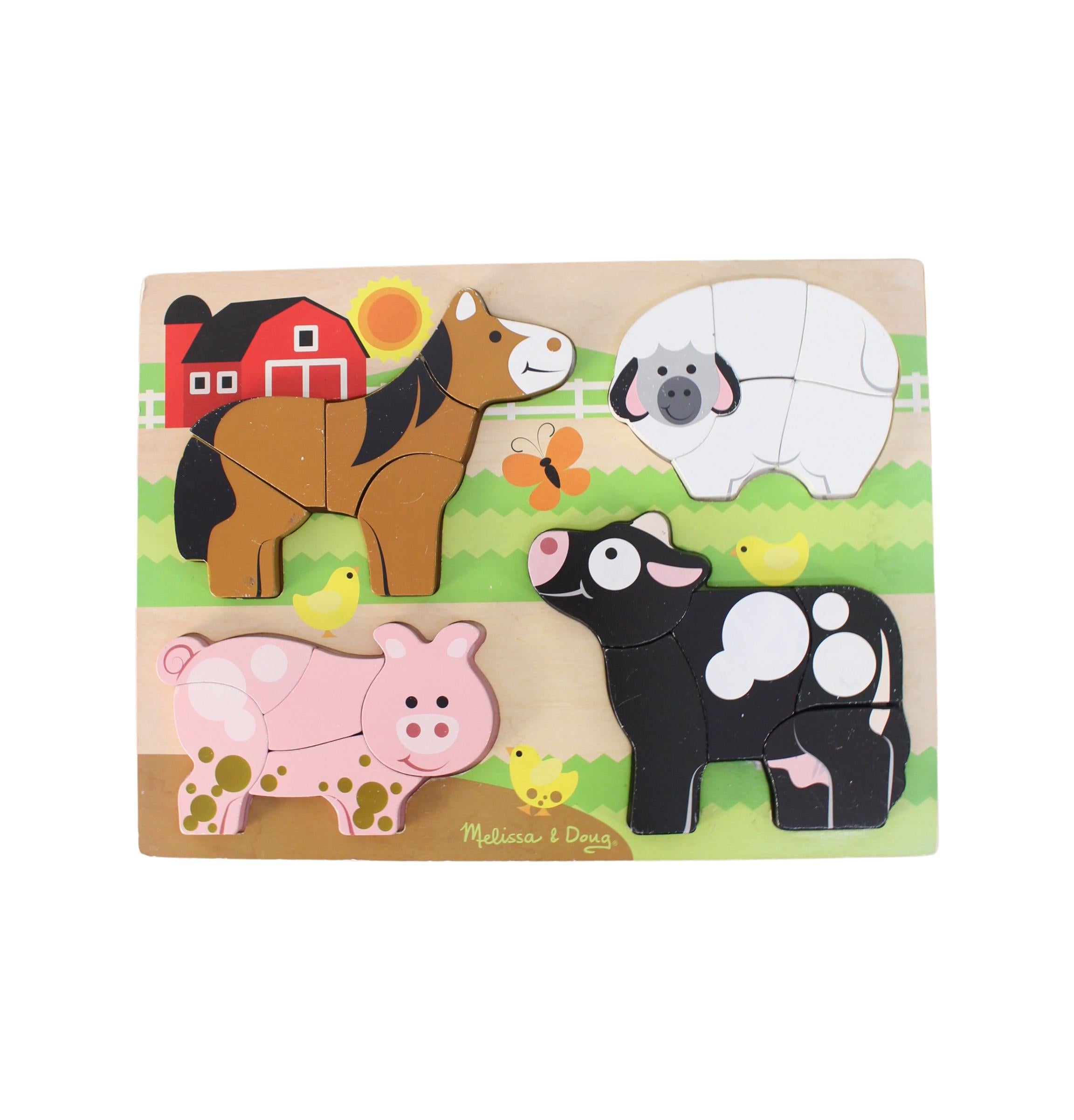 Melissa & Doug Board Game & Puzzle 2T、mySite、g9winljtr