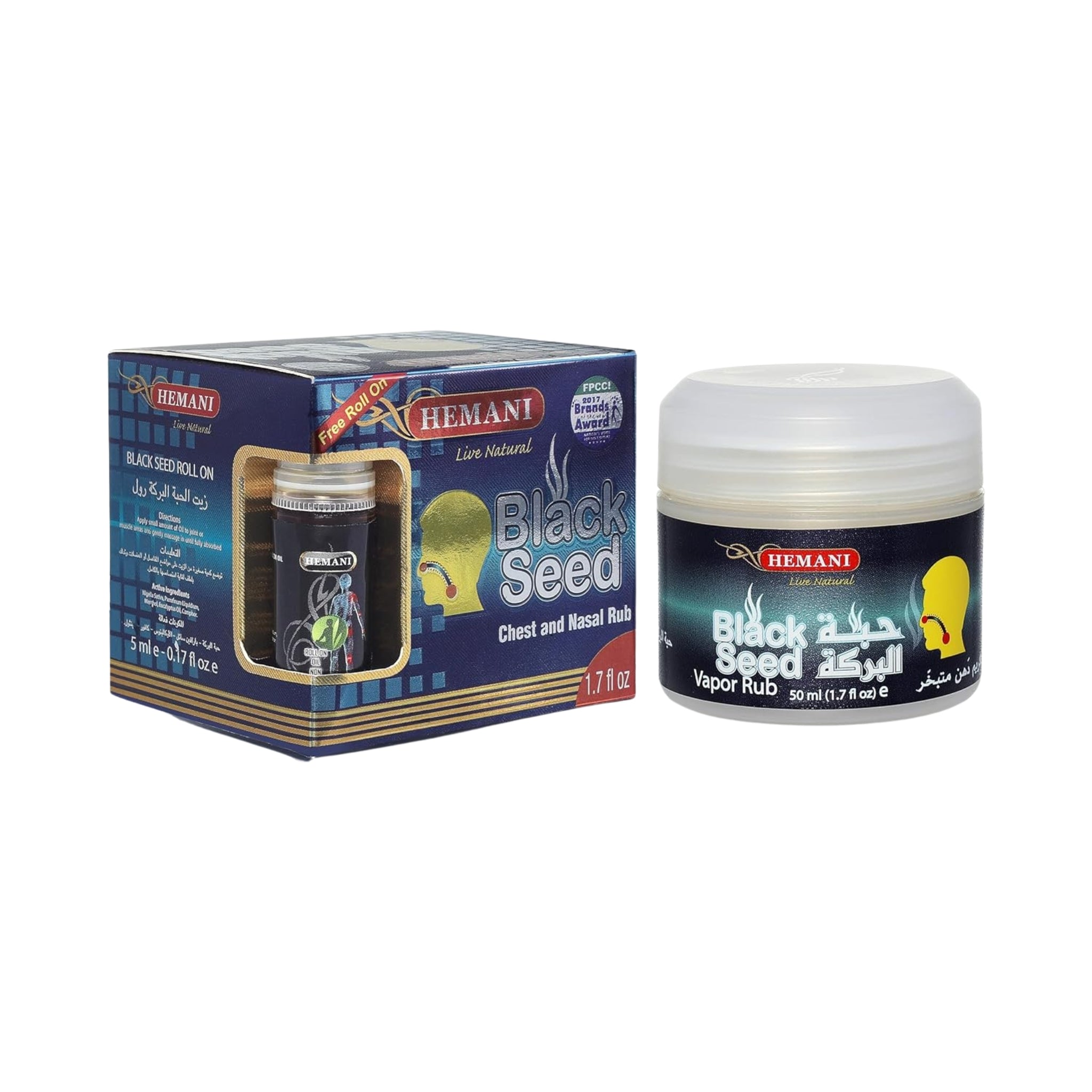 Black Seed Vaporub 50ml with Black Seed Roll-On、mySite、topwebapps