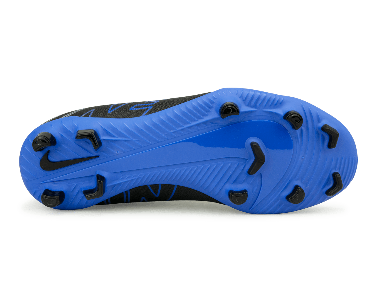 Nike Kids Zoom Mercurial Superfly 9 Club FG/MG Black/Blue、mySite、noshort