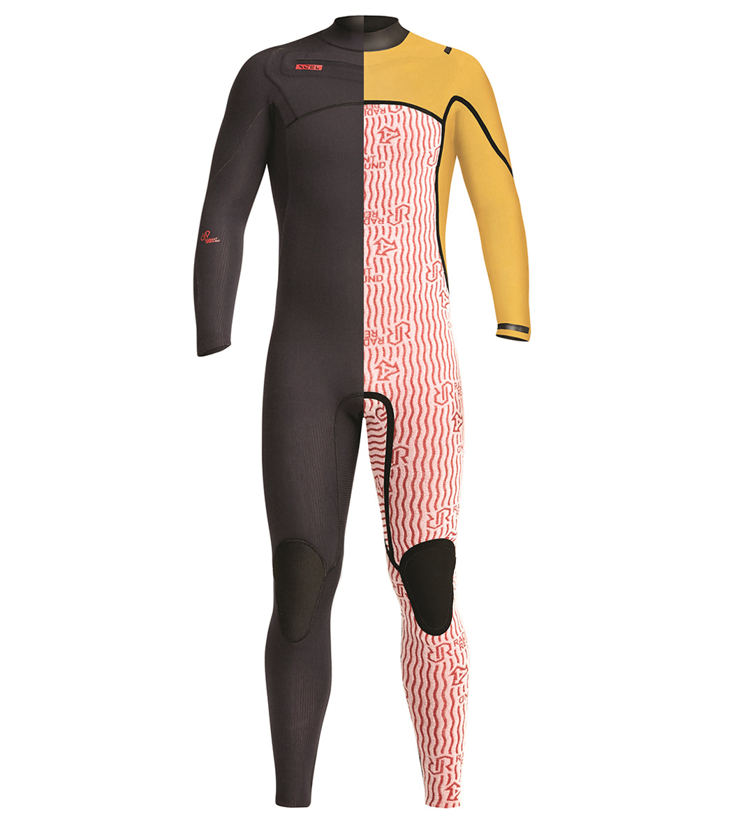 Xcel Men's 4/3mm Infiniti Chest Zip Fullsuit Wetsuit、mySite、noshort
