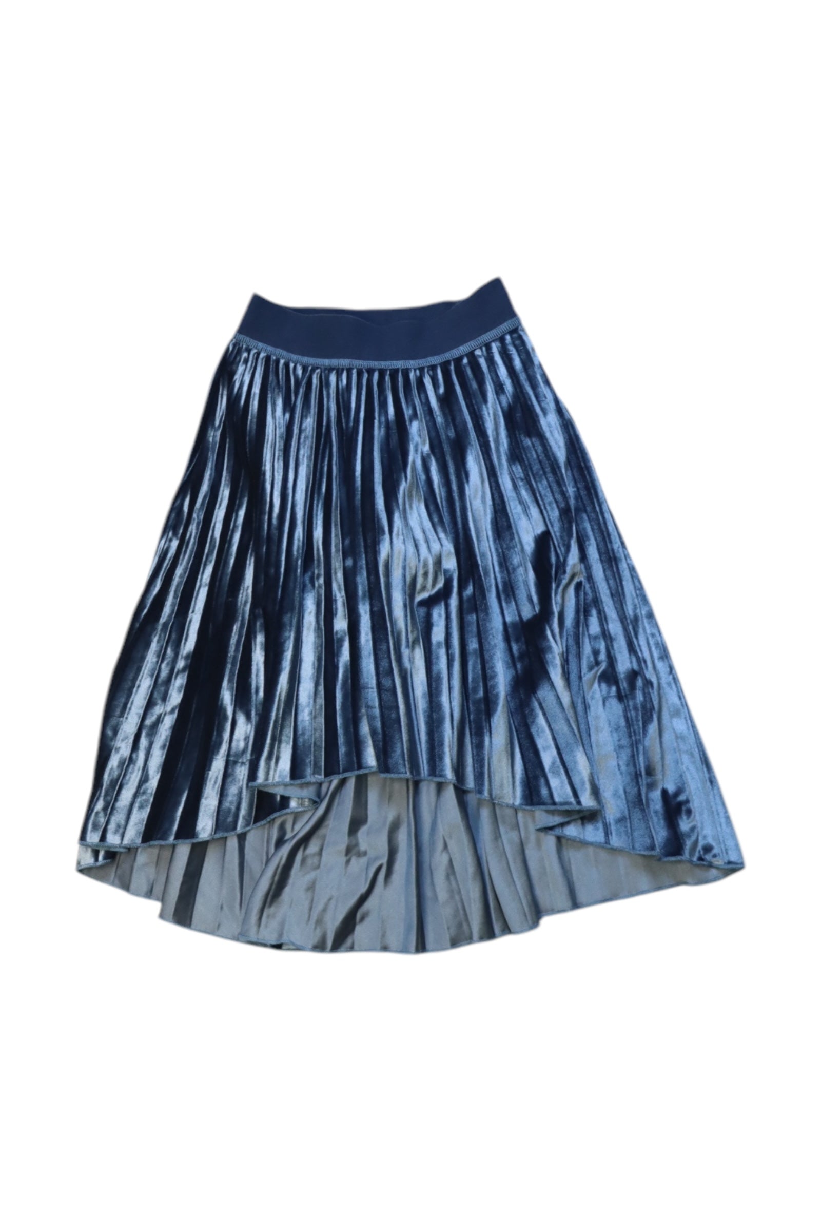 Monnalisa Pleated Velvet Skirt 8Y、mySite、g9winljtr