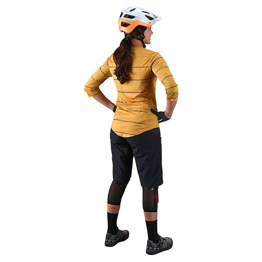 Womens Mischief Jersey Pinstripe Honey、mySite、dreamappss