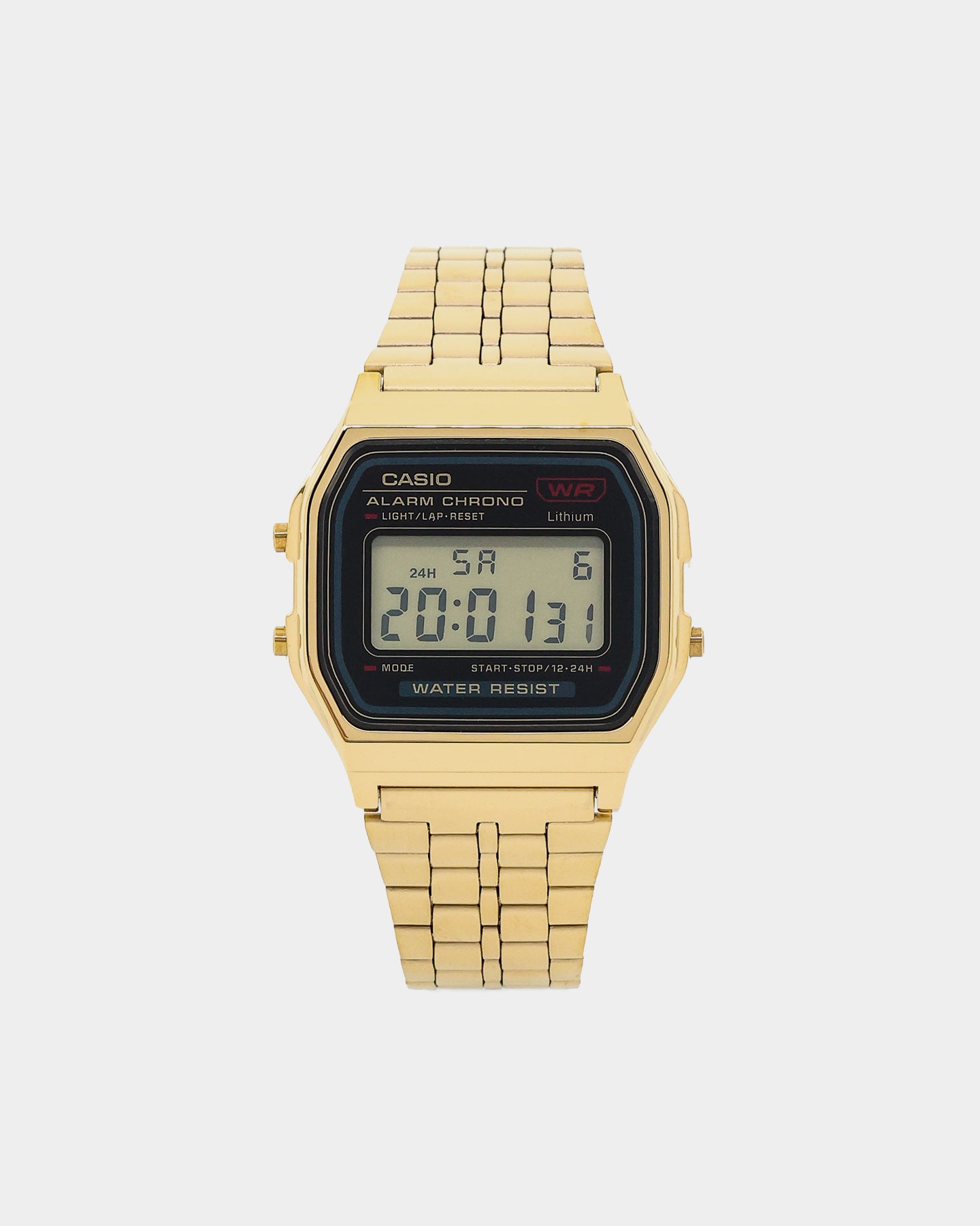 Casio A159WGEA-1DF Watch Gold/ Black、mySite、zt4zffjzw