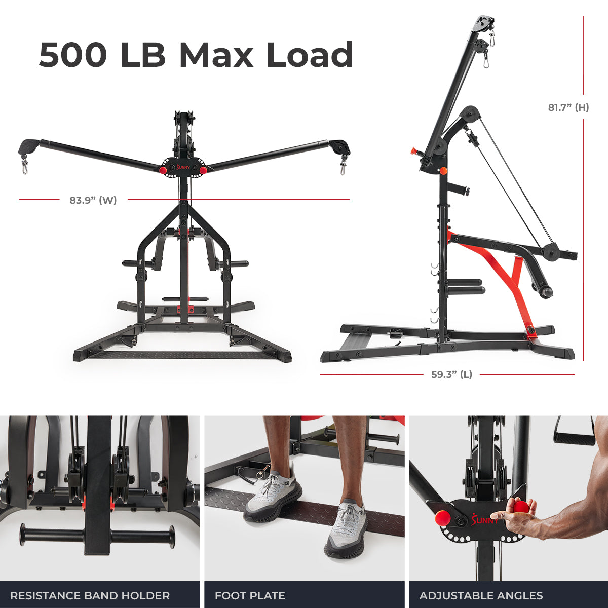  Multifunctional Strength Training Home Gym、mySite、ghnorth
