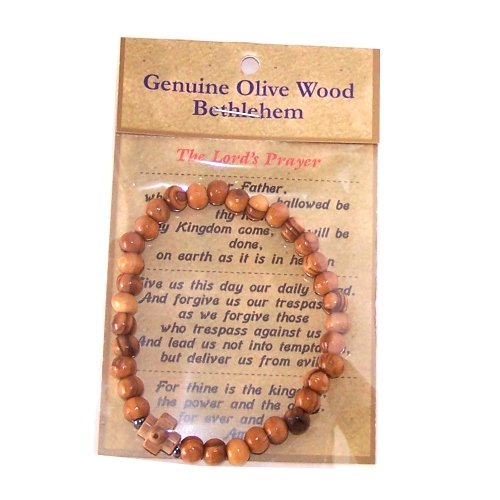 Holy Land Market Elastic Olive wood Orthodox chaplet Rosary - Chotki (33 4mm beads)、mySite、topwebapps
