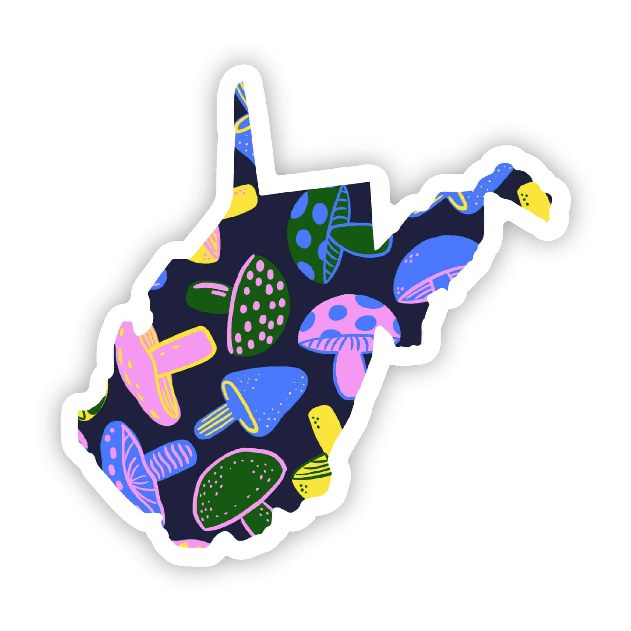  West Virginia Sticker - Mushroom、mySite、elrpsem3k