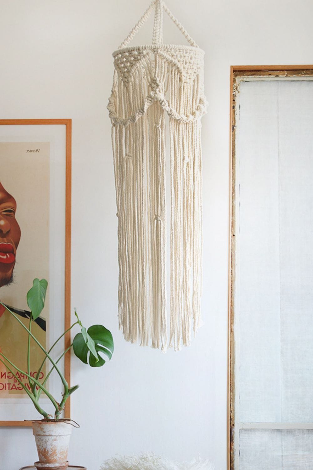 Macrame Hanging Lampshade、mySite、g9winljtr