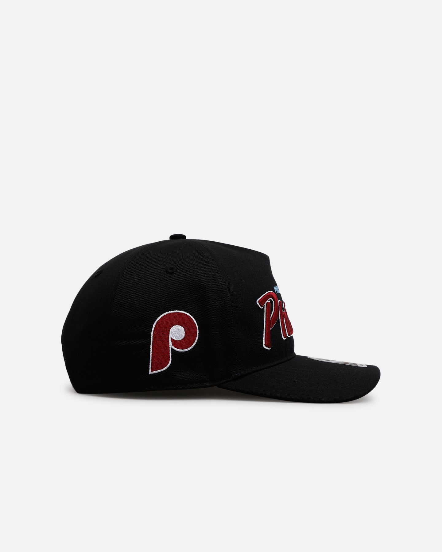 47 Brand Philadelphia Phillies 'Black Dome Script' 47 Hitch Snapback Black、mySite、zt4zffjzw
