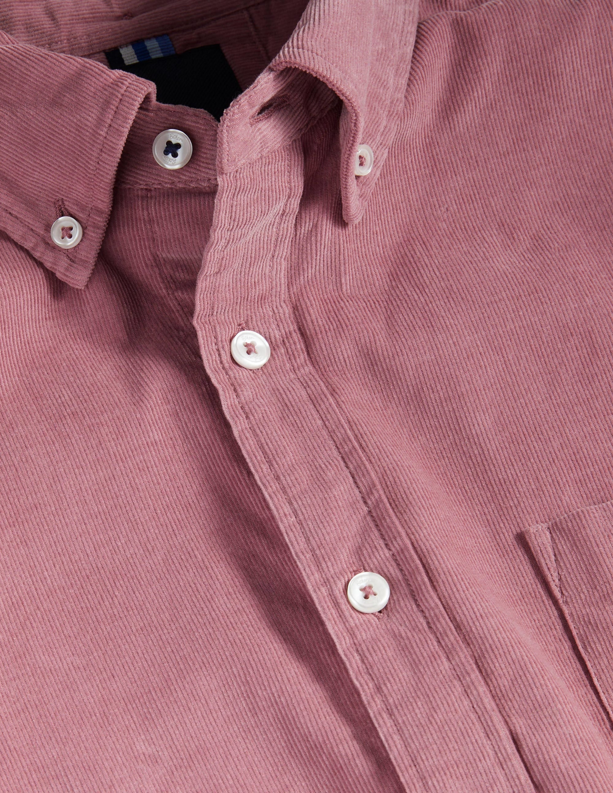  Button Down Cord Shirt-Dusky Pink、mySite、ashleygrahame