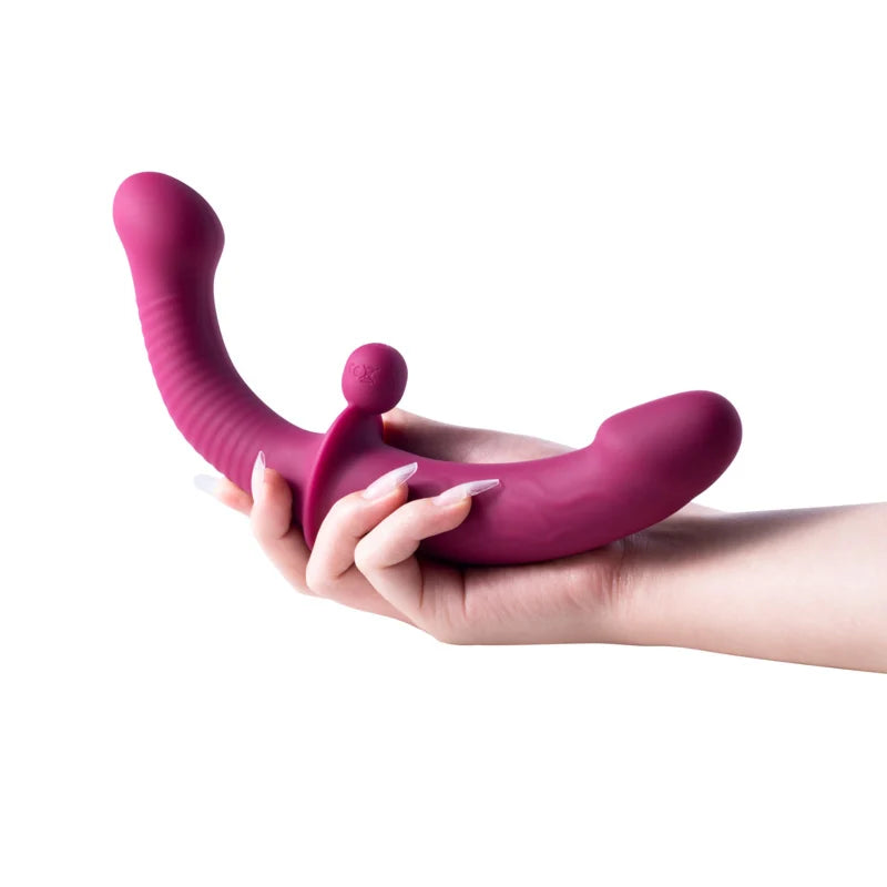 Lelos Double Head 6 Vibrator | Anal | Vagina | Silicone | Waterproof | USB、mySite、bottomscart