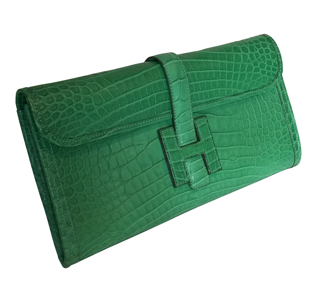 Hermès Jige Elan 29 Clutch Alligator Matte Bag、mySite、garminoutage.com