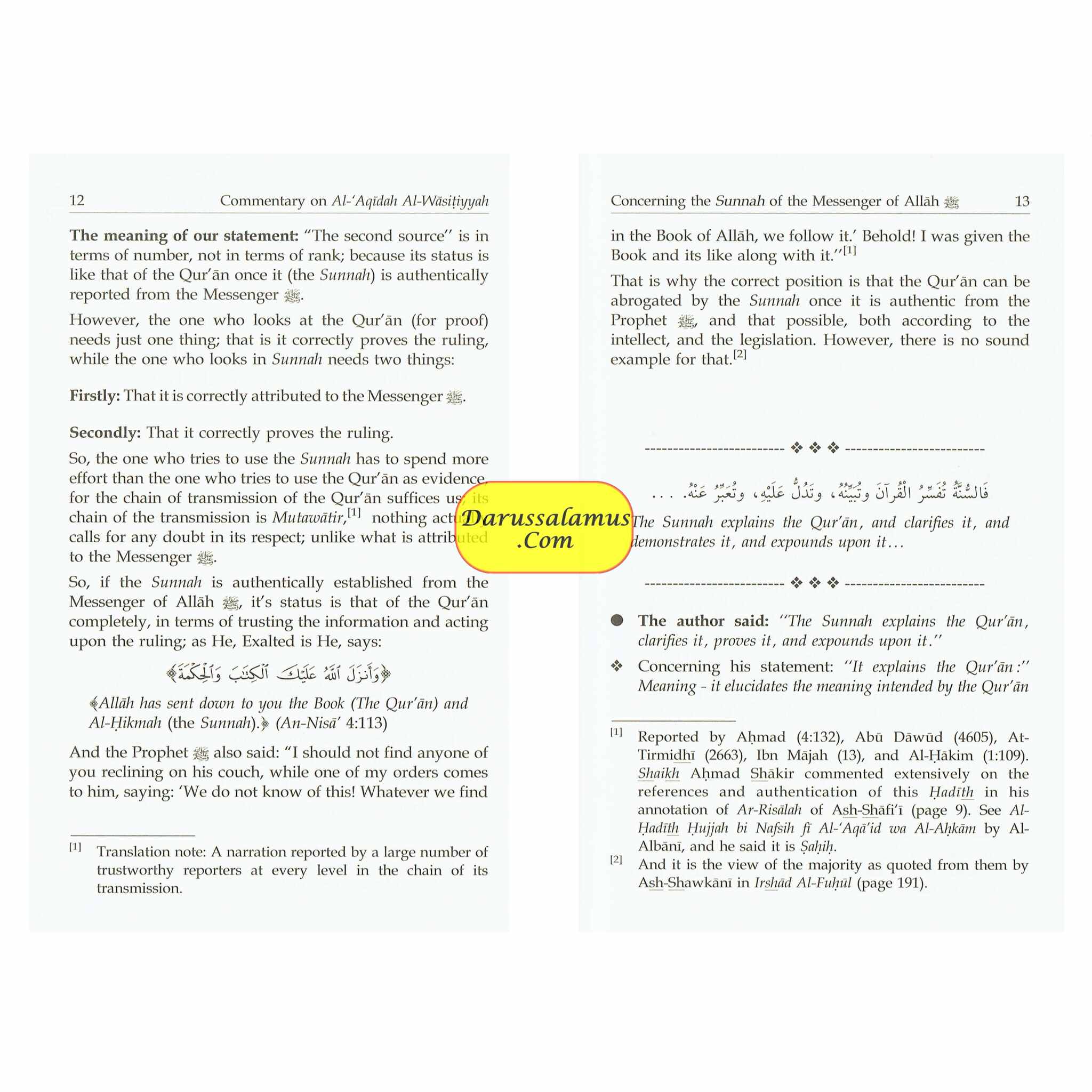 Al-Aqidah Al-Wasitiyyah (2 Vol. Set) By Muhammad bin Salih Al-Uthaimeen、mySite、topwebapps