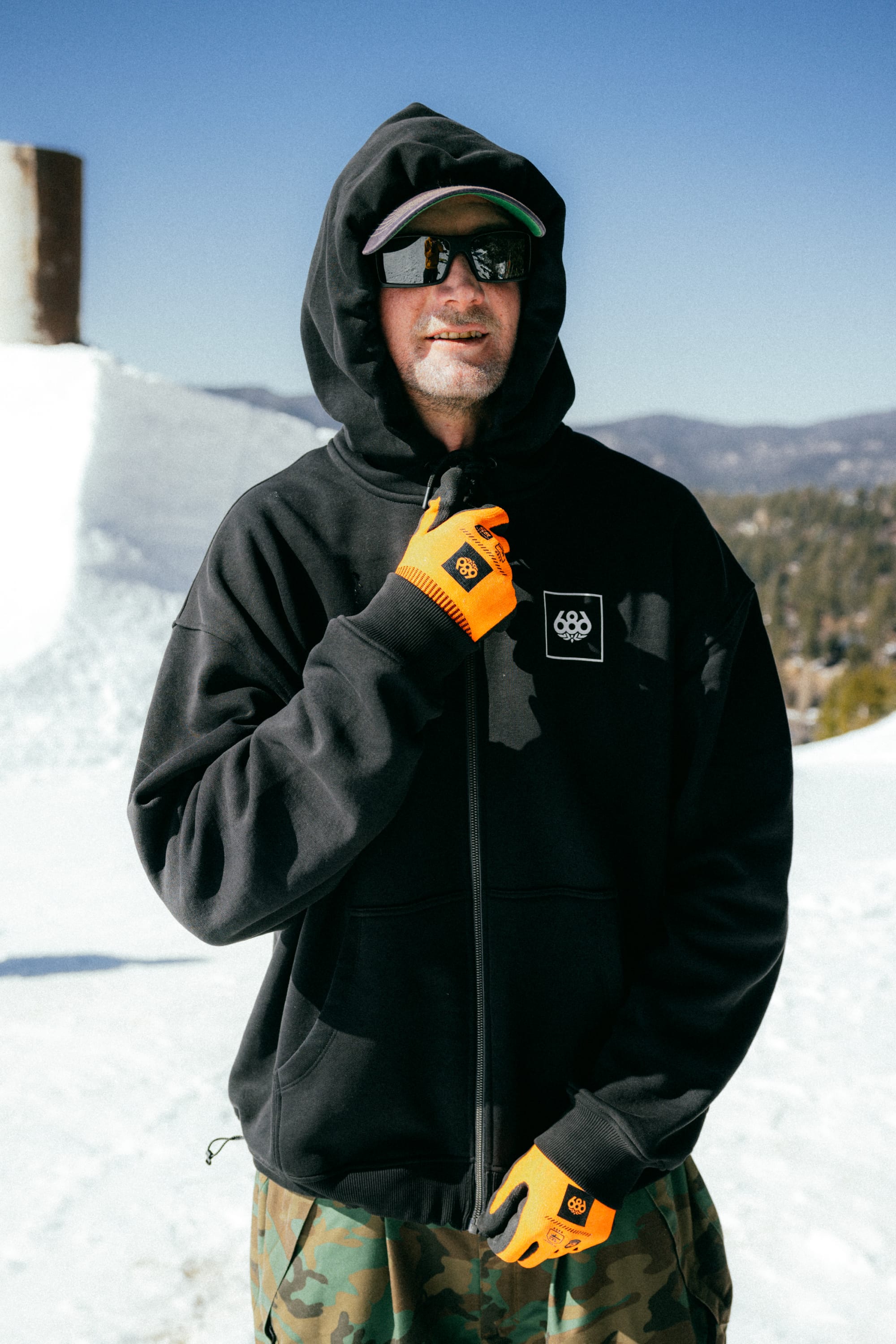 686 Men's Knockout Script Premium Heavyweight Zip Hoody、mySite、i-lightchina