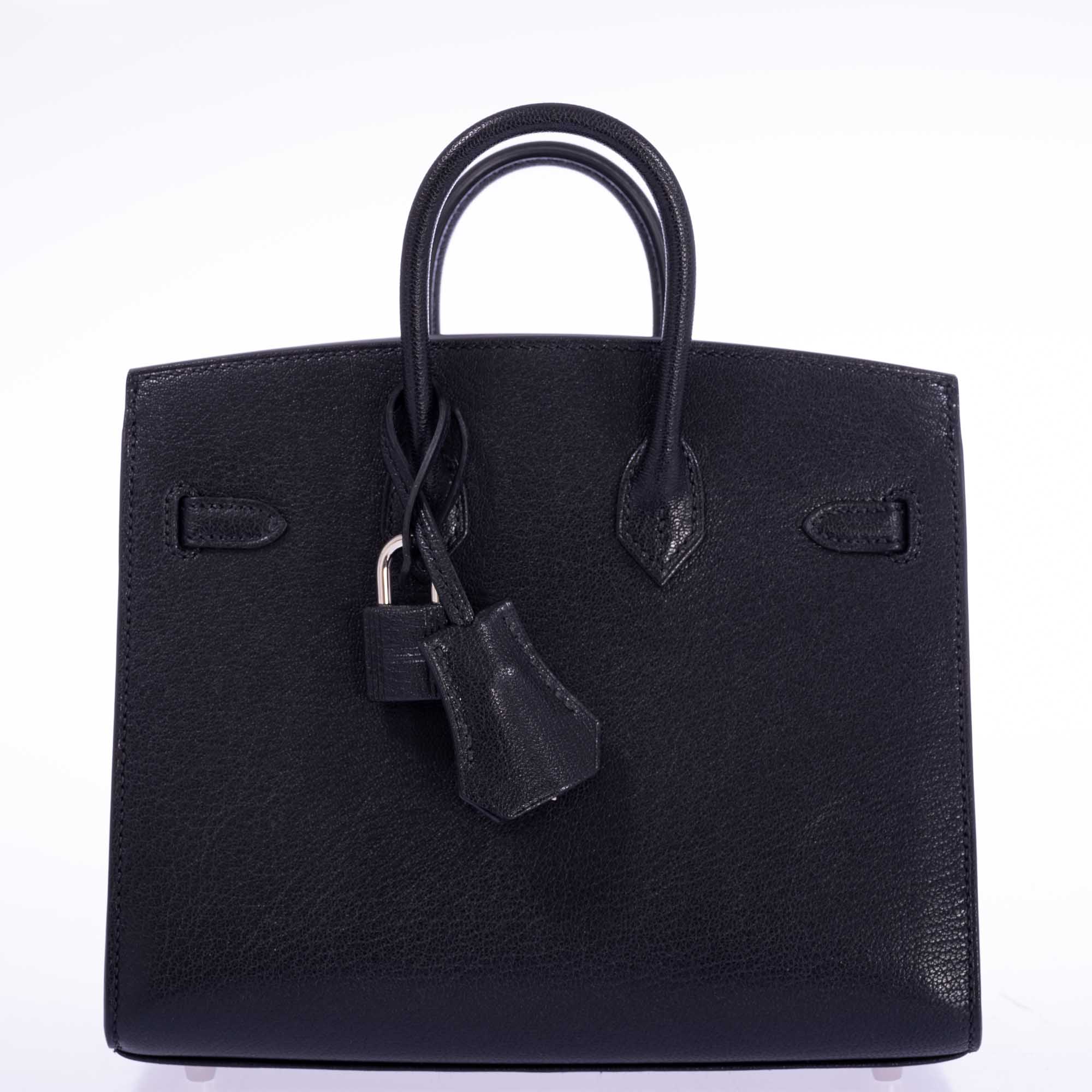 Hermès Birkin 20 Sellier Bouclerie Moderne Black Chèvre Palladium Hardware、mySite、garminoutage.com