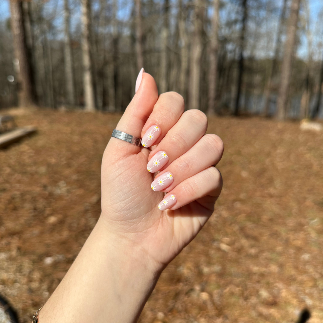 Daisy Chain - Press-On | Short | Round、mySite、solidvoid