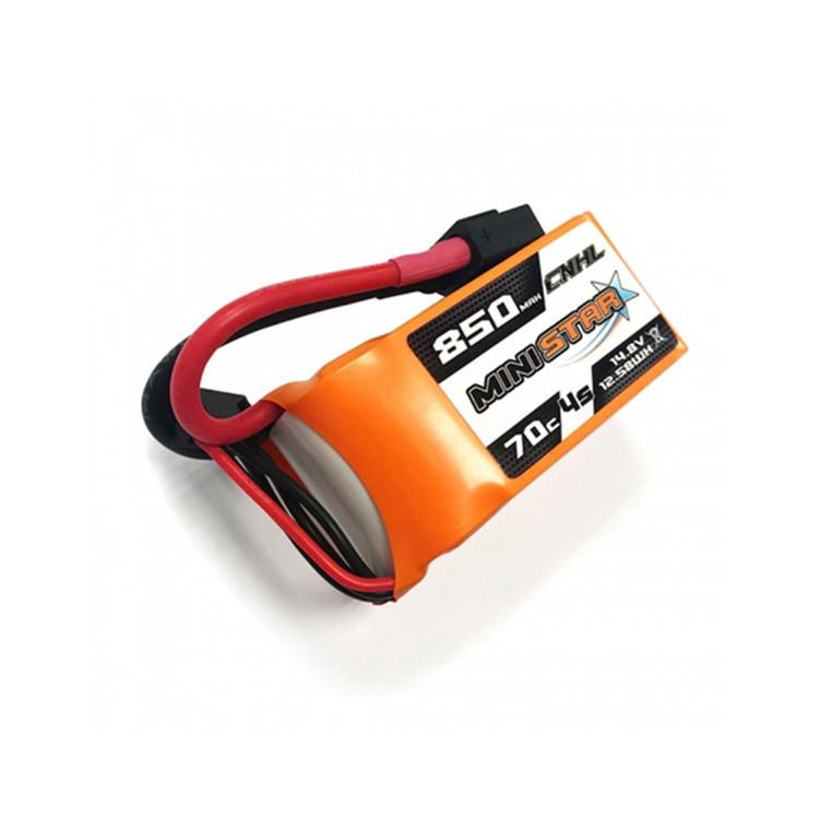  CNHL MiniStar 14.8V 4S 850mAh 70C LiPo Micro Battery - XT30、mySite、merchandisen