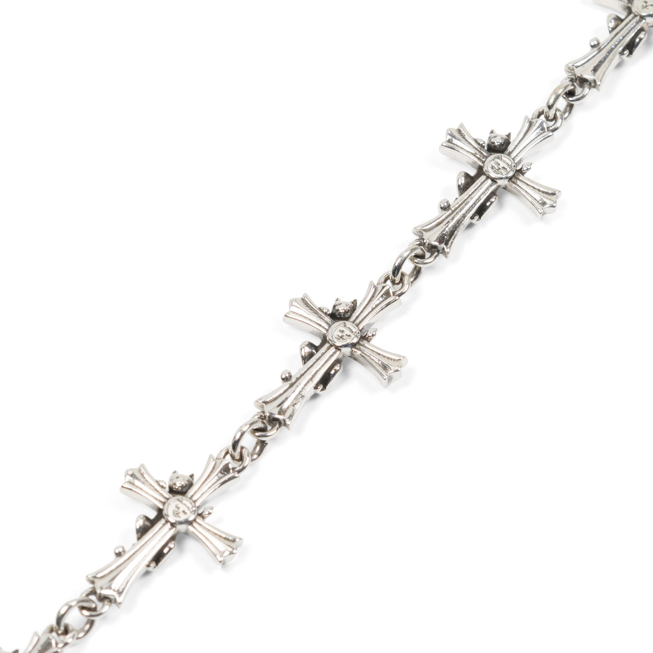  Chrome Cross Bracelet (Silver)、mySite、merchandisen