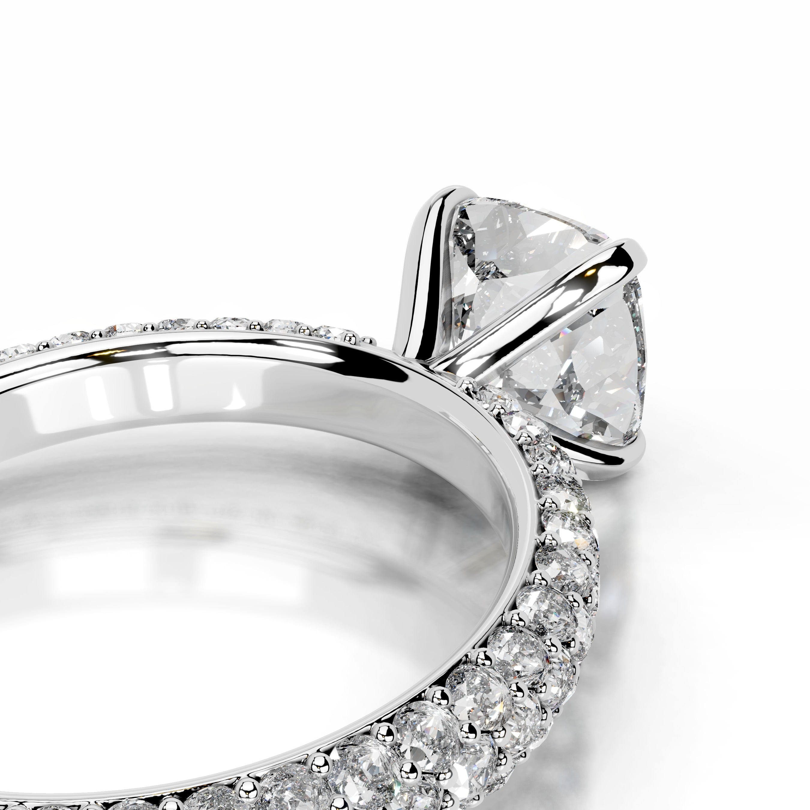 Charlotte Diamond Engagement Ring - 18K White Gold、mySite、hinf8tx79