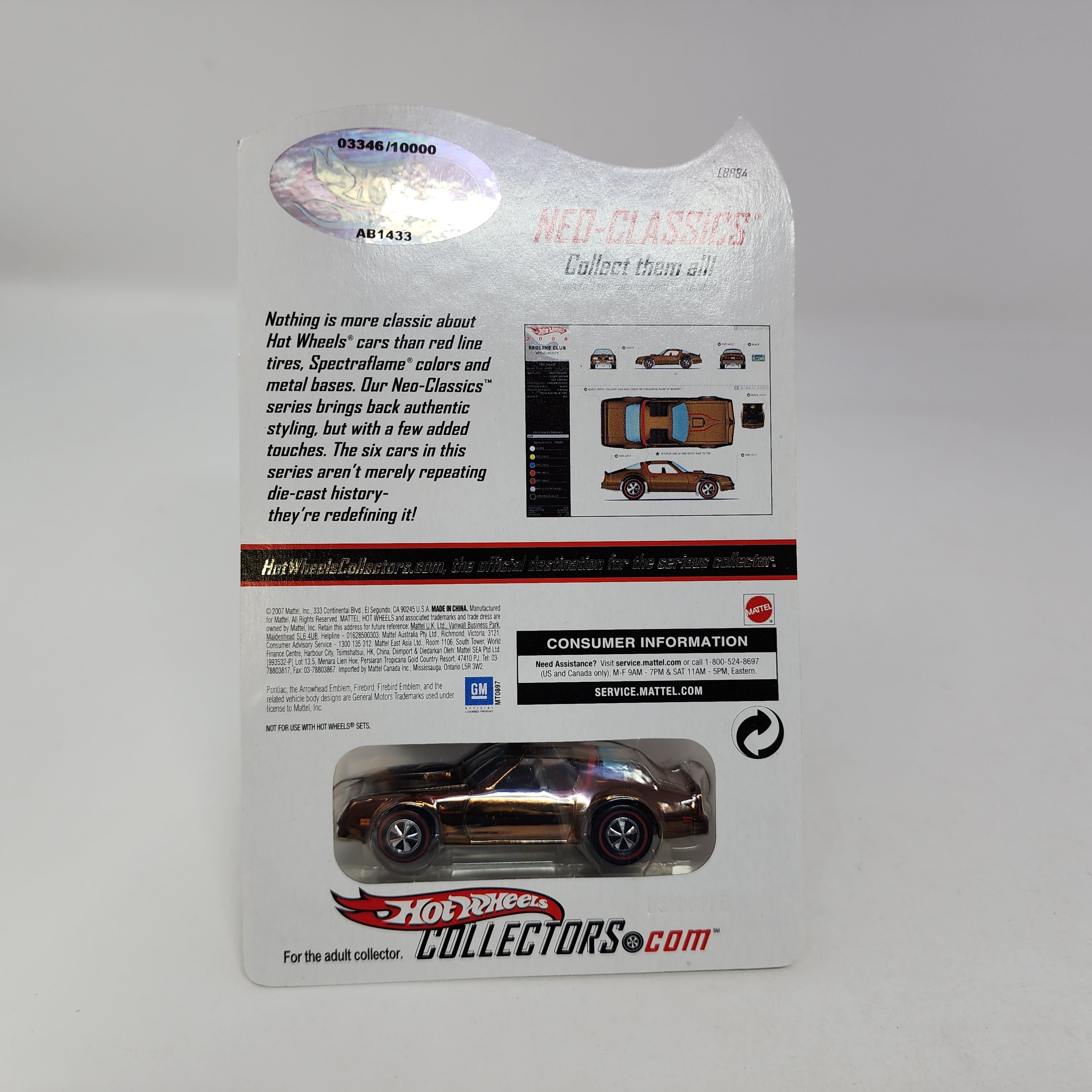 Hot Bird Series 7 * Hot Wheels Red Line Club RLC Neo-Classics、mySite、hgirdovlk