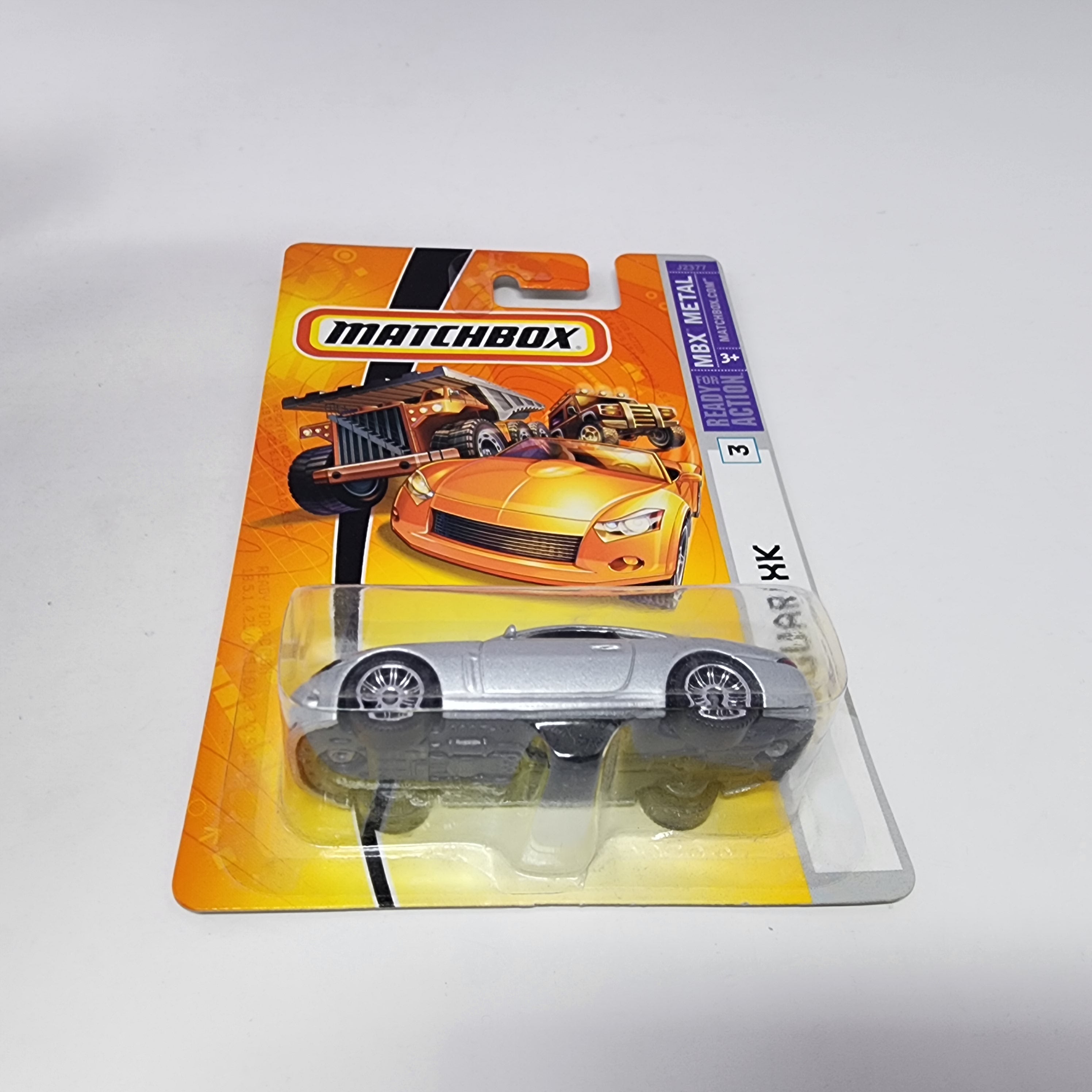 Jaguar XK #3 * Silver * Matchbox Basic、mySite、hgirdovlk