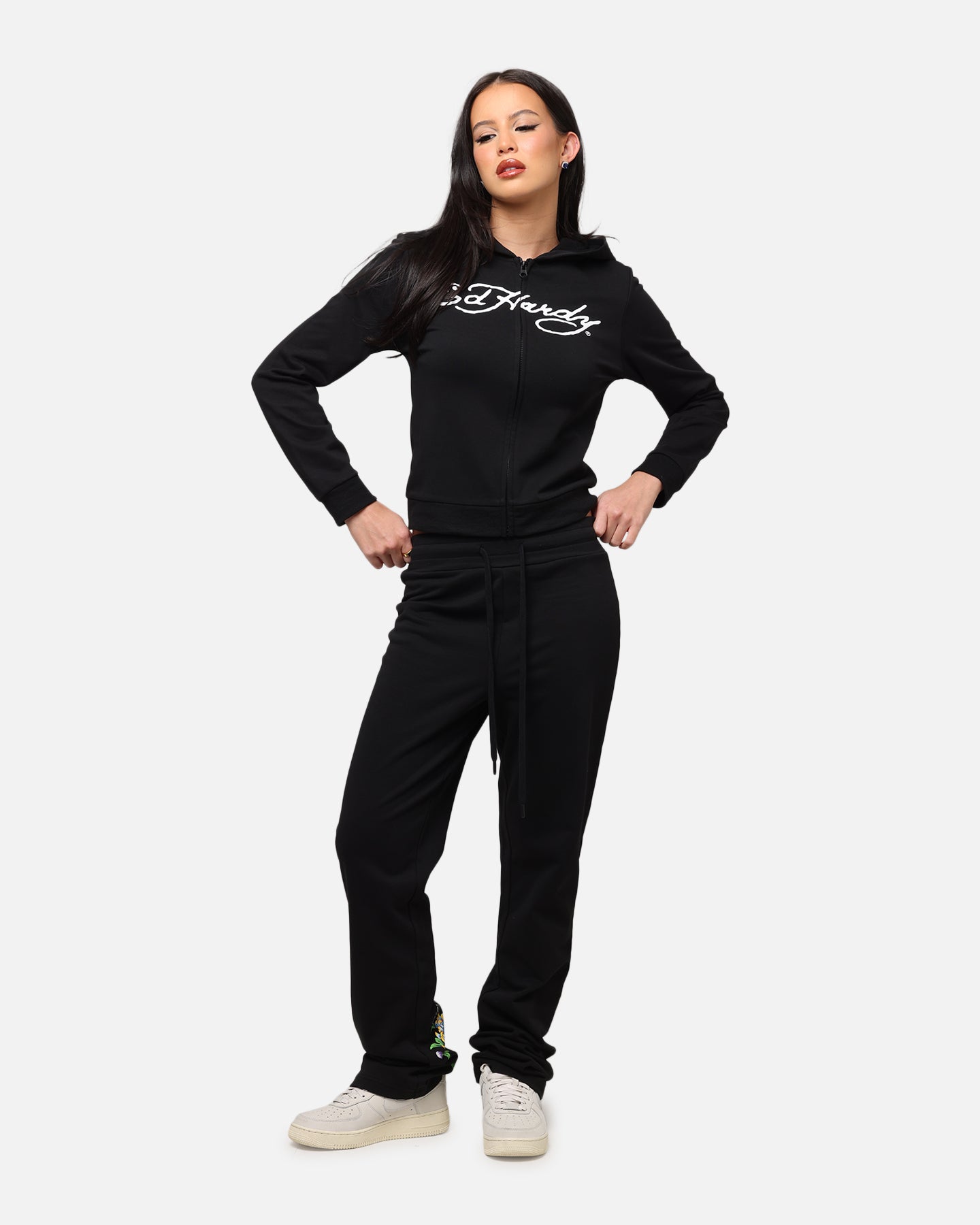 Ed Hardy Women's Flora Trackpants Black、mySite、zt4zffjzw