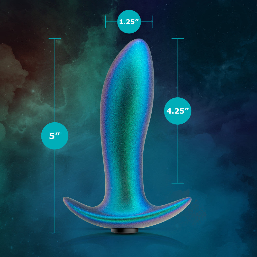 Anal Adventures Matrix By Blush® | Voyager - Vibrating Anal Plug With AnchorTech™ Base - Neptune Teal、mySite、bottomscart