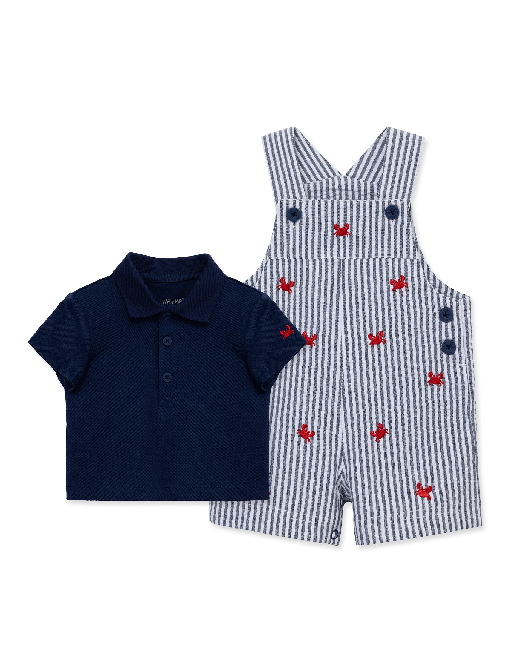  Crab Woven Shortall Set (3M-12M)、mySite、layawaytickets