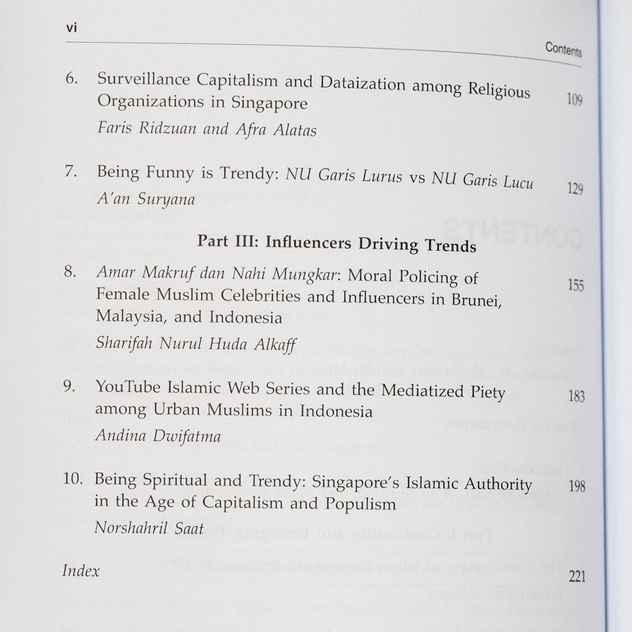 Trending Islam: Cases from Southeast Asia、mySite、topwebapps