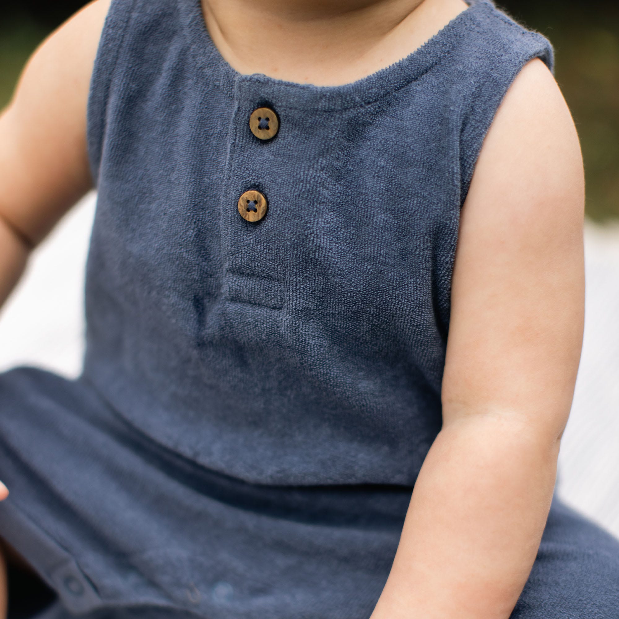 Organic Cotton Terry Romper - Underwater、mySite、g9winljtr