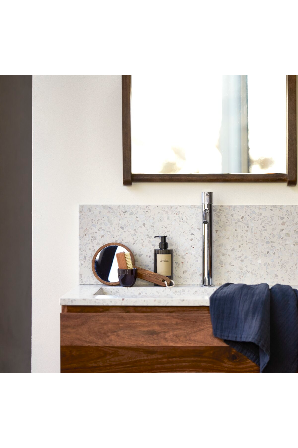 Gray Premium Terrazzo Backsplash | Tikamoon Ava、mySite、neckold
