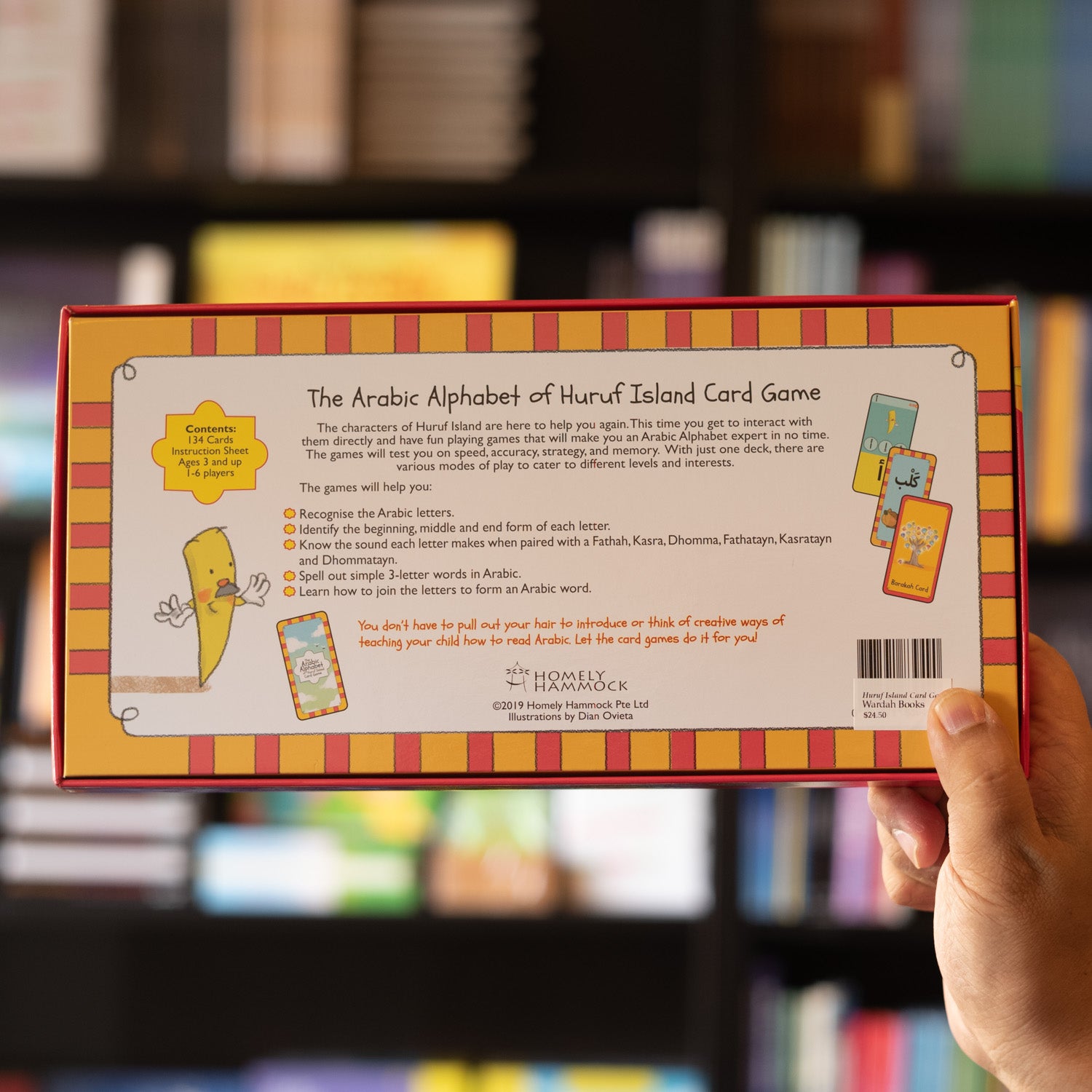 The Arabic Alphabet of Huruf Island Card Game、mySite、topwebapps