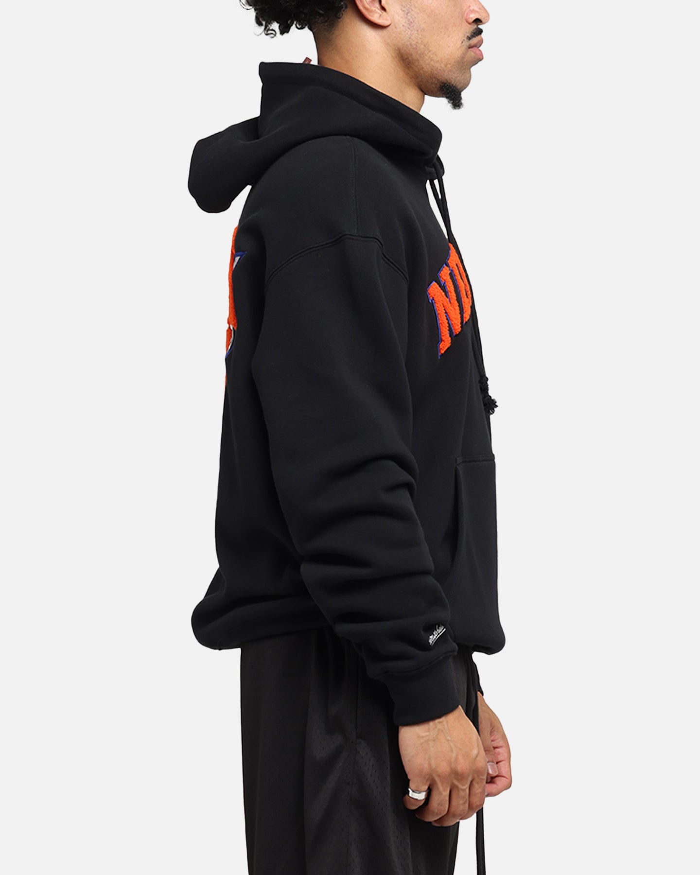 Mitchell & Ness New York Knicks Big Apple Hoodie Black、mySite、zt4zffjzw