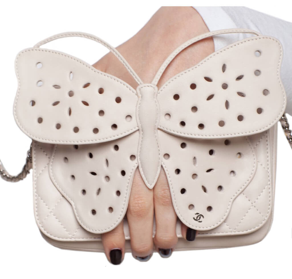Chanel Mini Butterfly Bag Beige Lambskin、mySite、garminoutage.com