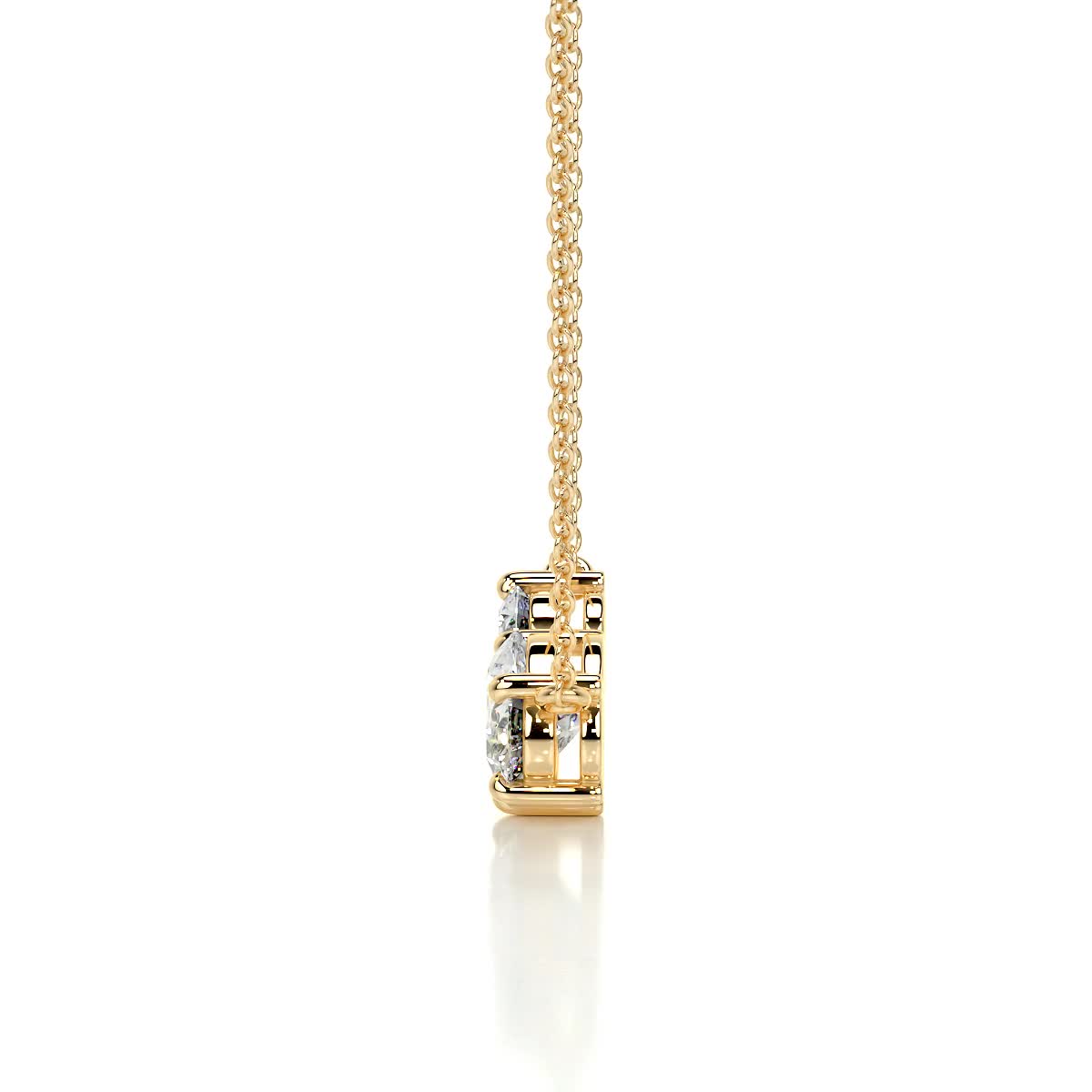 Susan Diamond Pendant -18K Yellow Gold、mySite、hinf8tx79