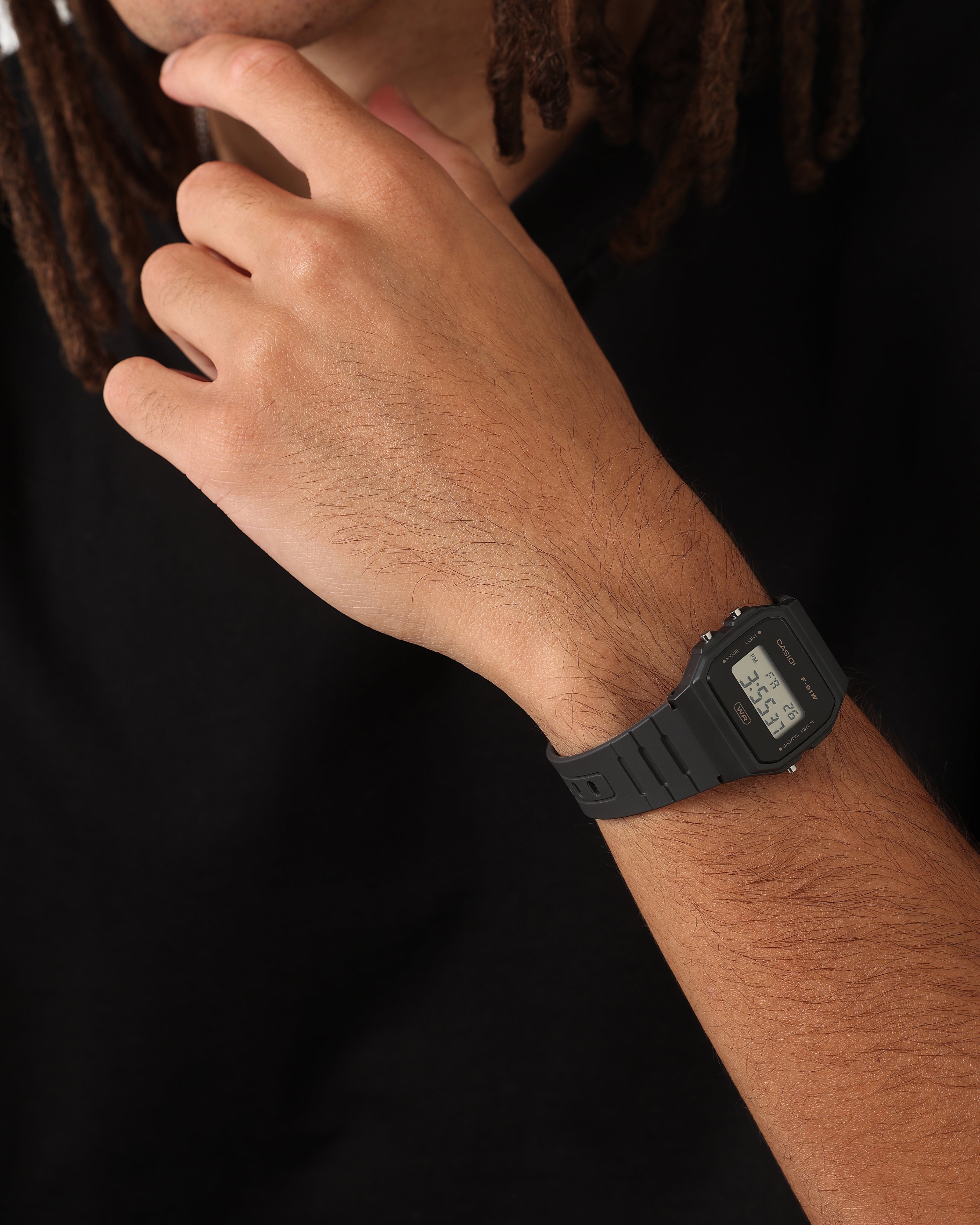 Casio F91WB-8A Watch Black、mySite、zt4zffjzw