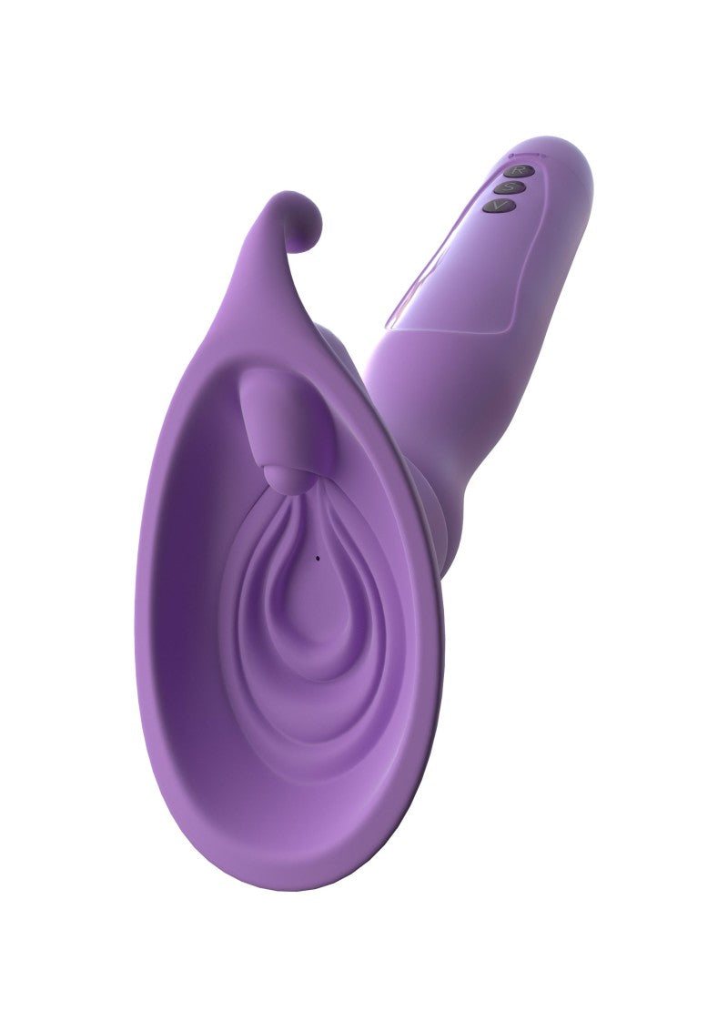 Pipedream Vibrating Pussy Pump | Purple | Roto Oral Suck | USB、mySite、bottomscart