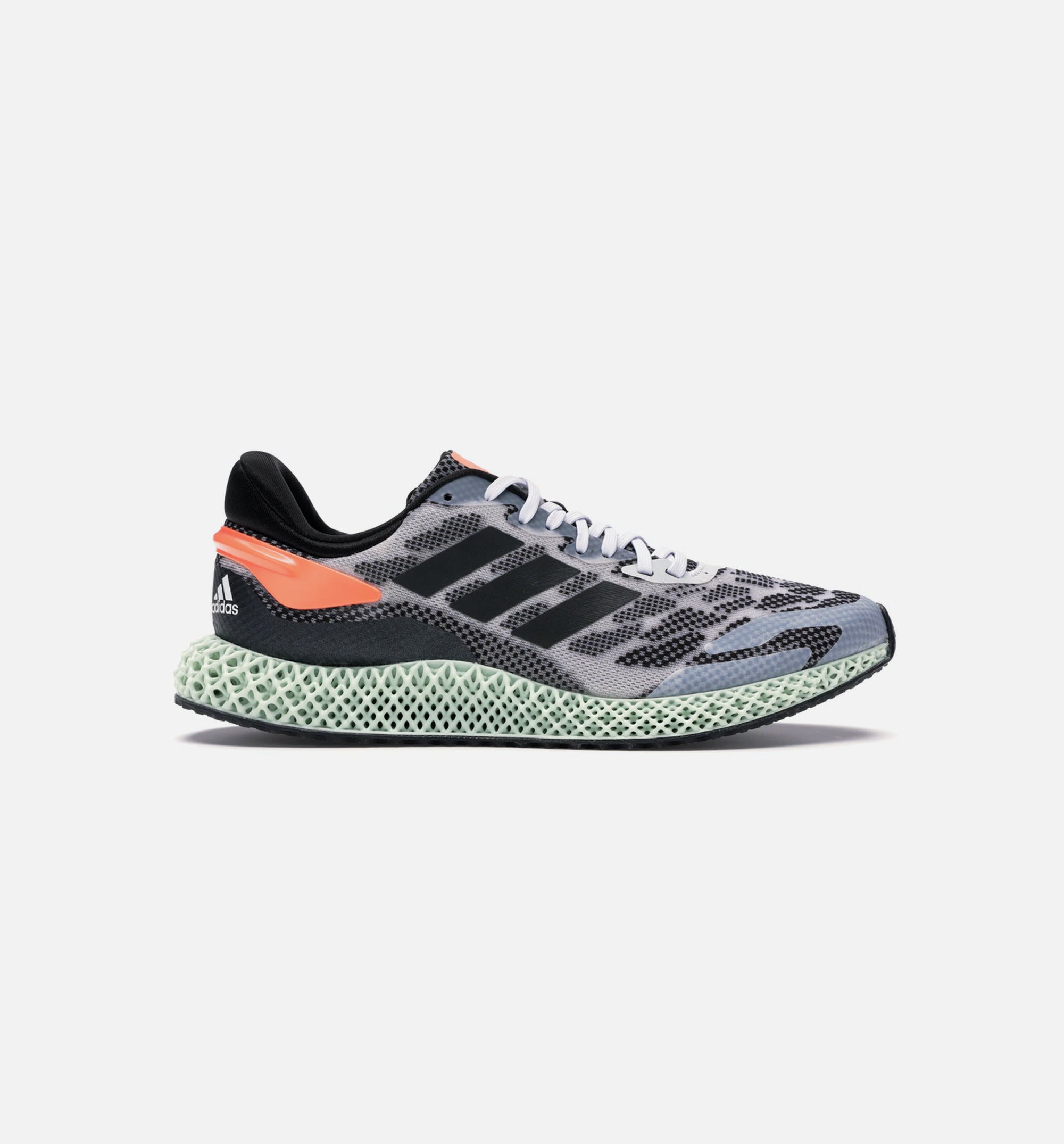 4D Run 1.0 Mens Running Shoe - Footwear White/Core Black/Signal Coral、mySite、dreamappss