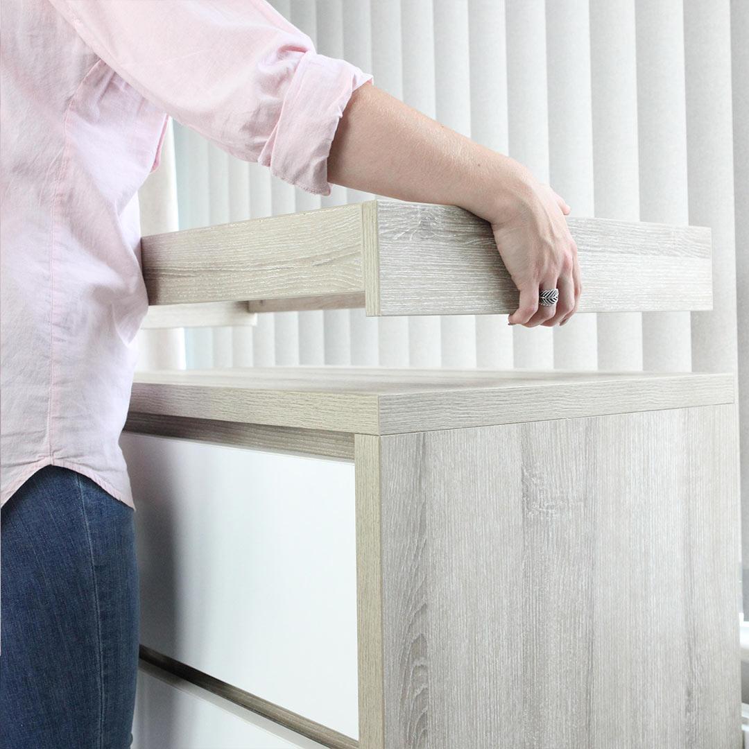  Tutti Bambini Modena Changing Unit - White/Oak、mySite、merchandisen