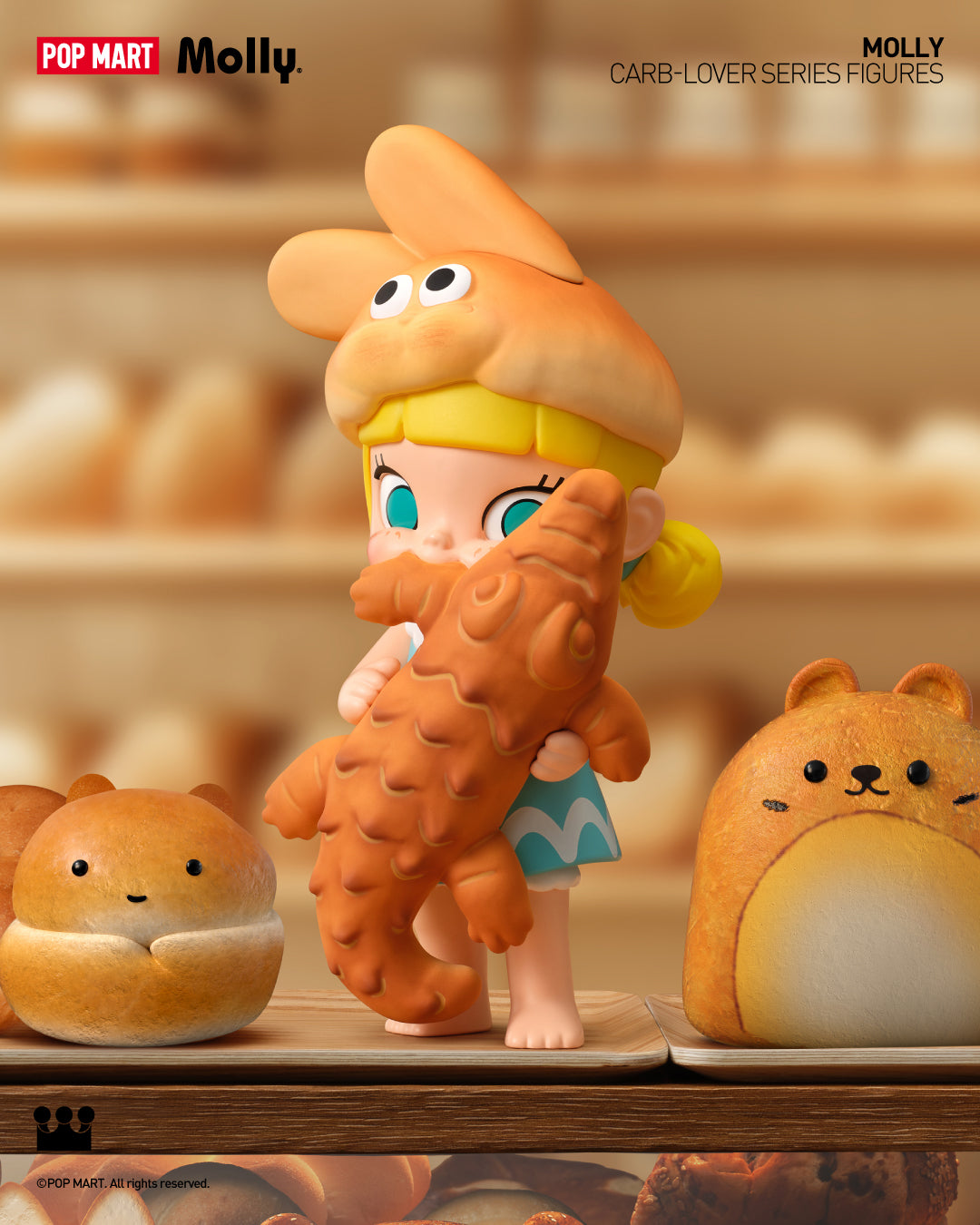  POP MART MOLLY Carb-Lover Series Figures、mySite、greenlandpopulation