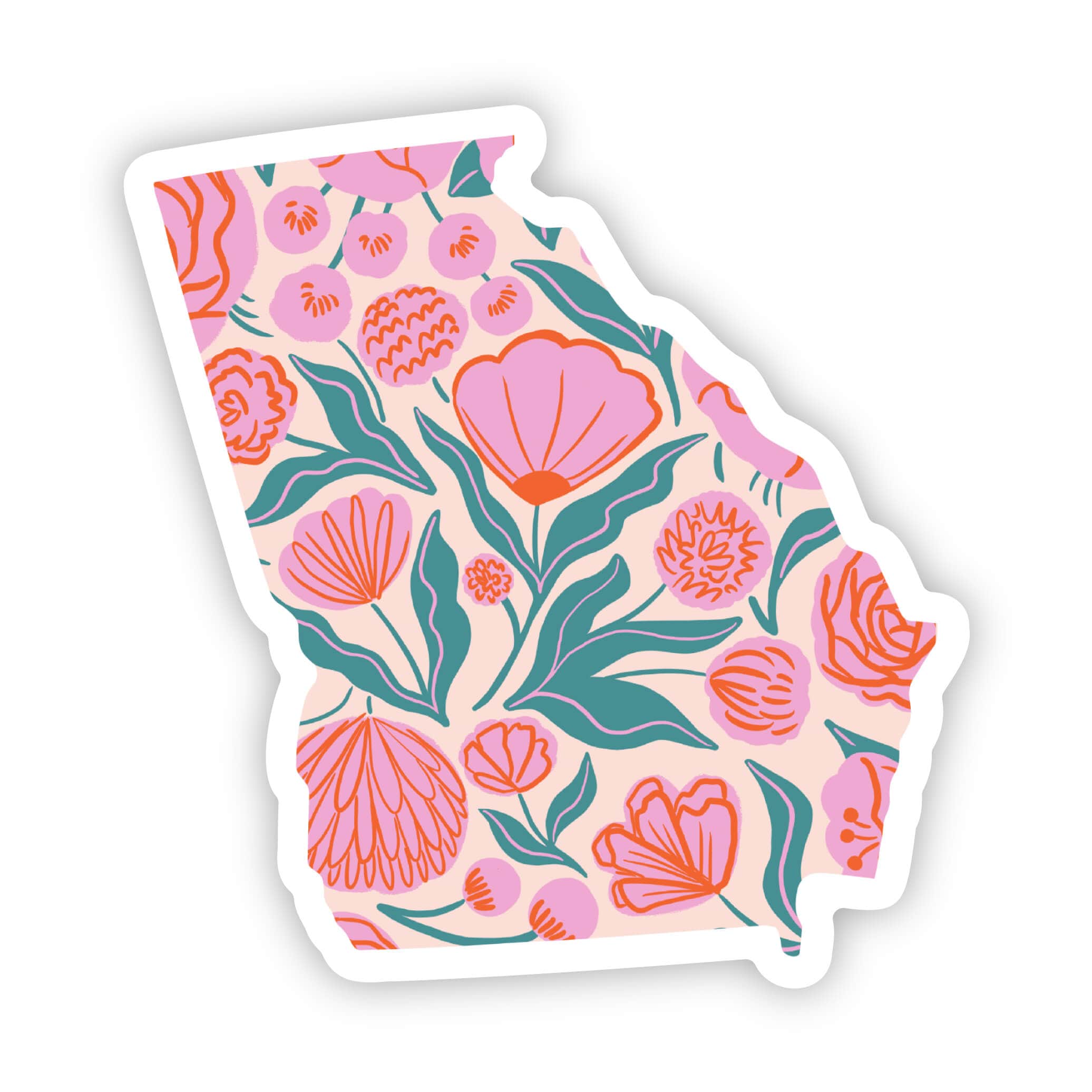  Georgia Sticker - Elegant Floral、mySite、elrpsem3k