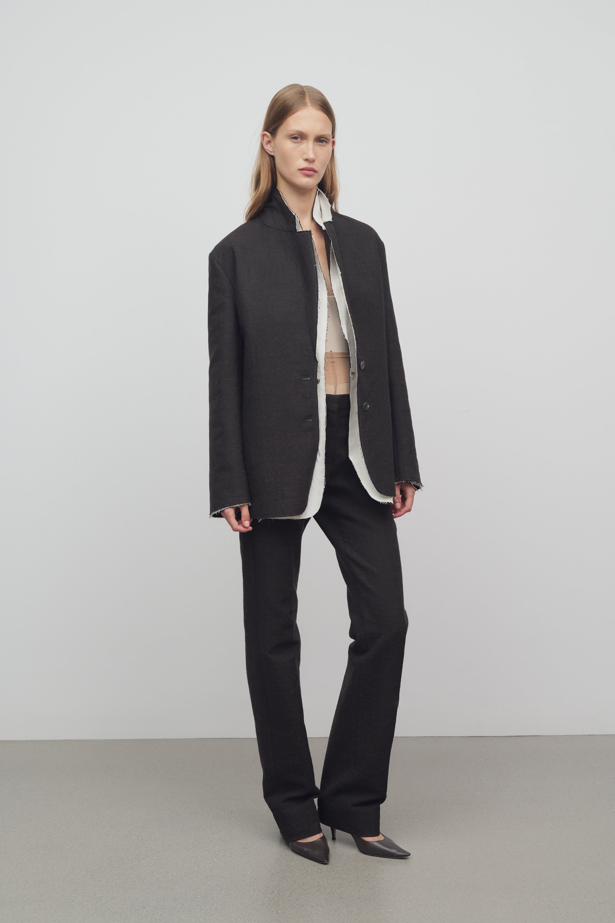 Selvie Pant in Cotton and Wool、mySite、aoinhome